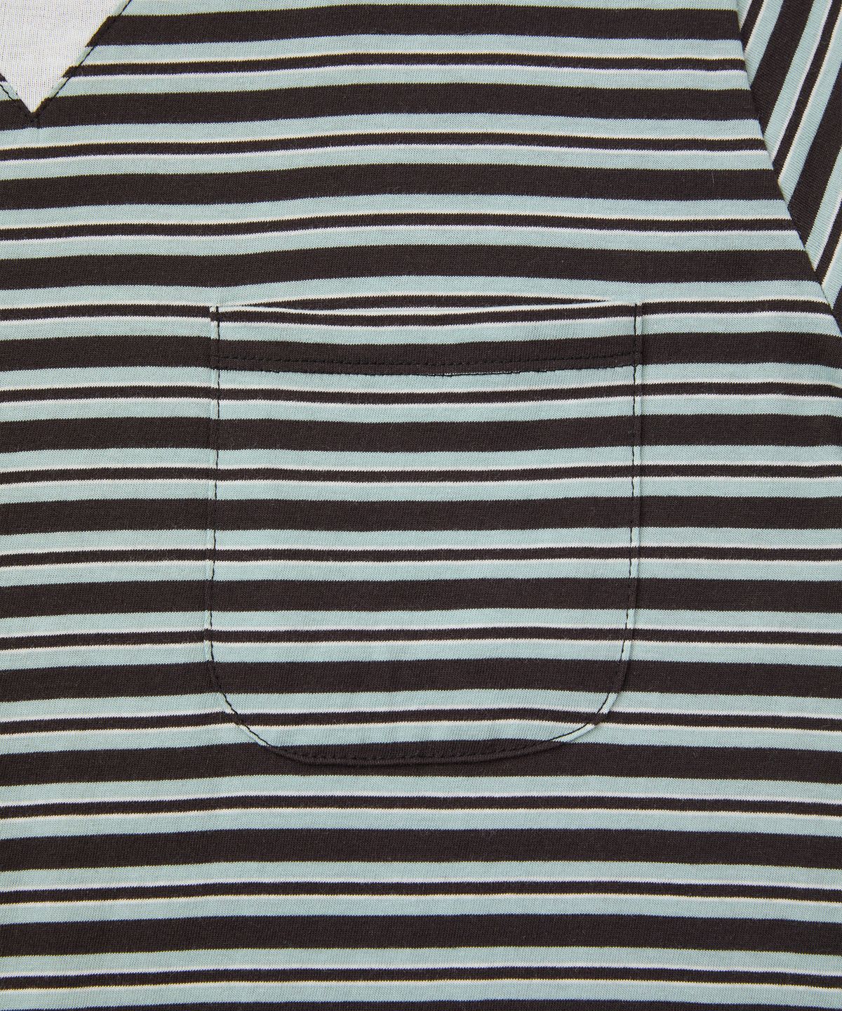 정감 스튜디오(JEONGGAM STUDIOS) V-Gusset Pocket Stripe Tee_3 Color