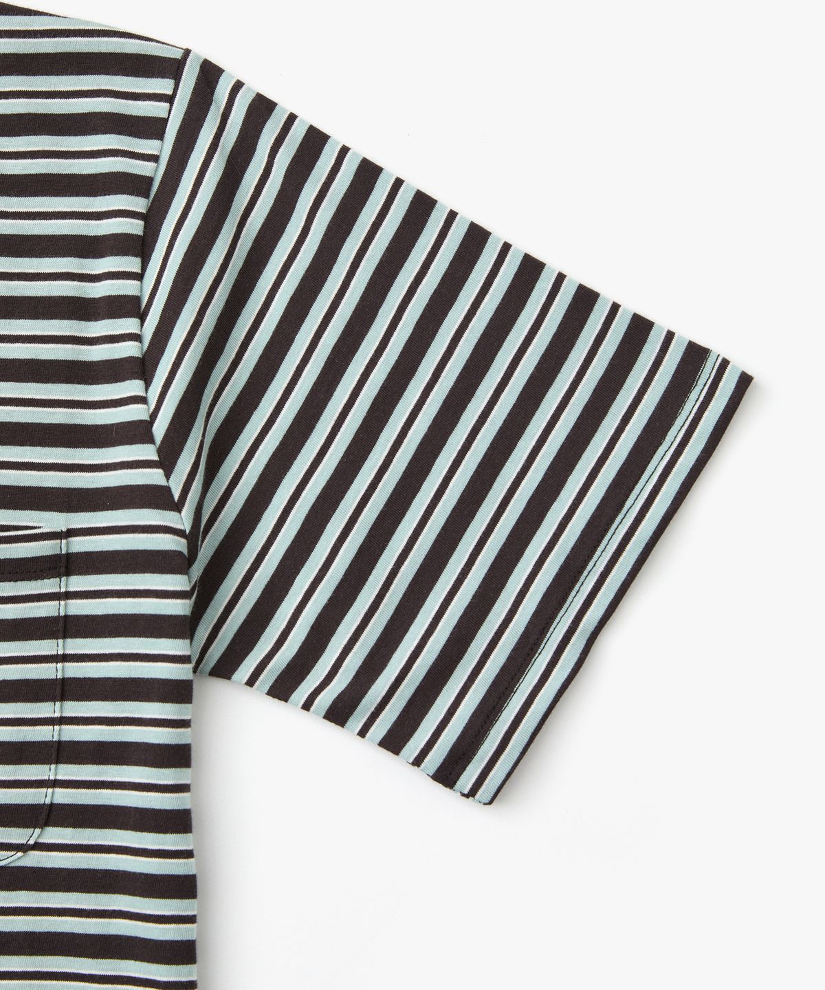 정감 스튜디오(JEONGGAM STUDIOS) V-Gusset Pocket Stripe Tee_3 Color