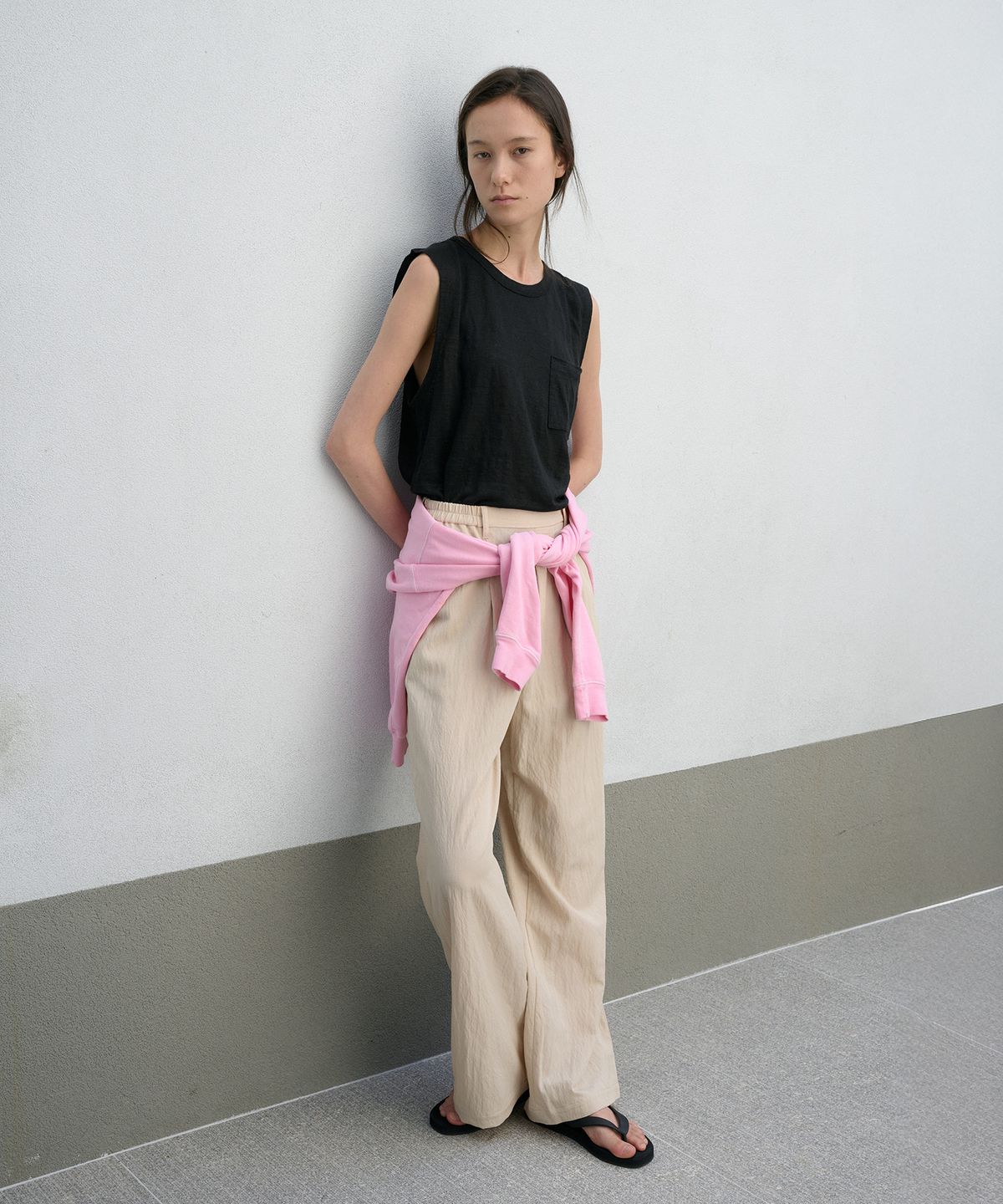 정감 스튜디오(JEONGGAM STUDIOS) Linen Pocket Sleeveless_3 Color