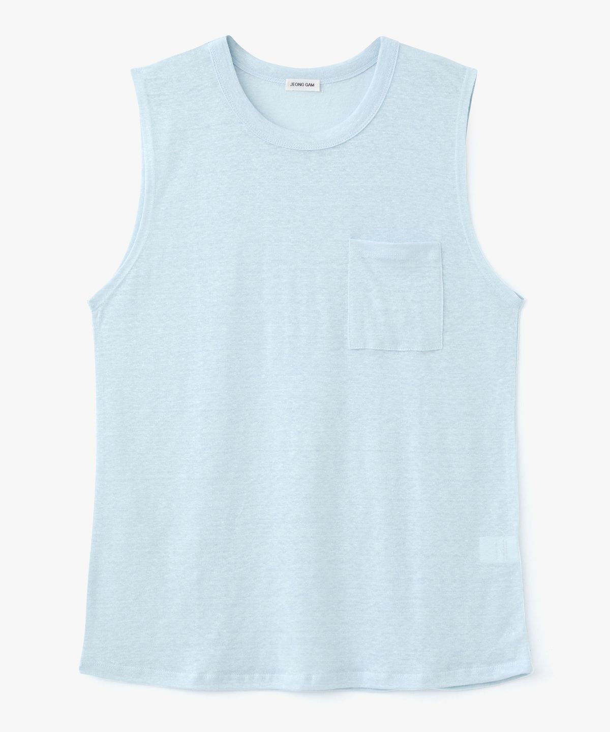 정감 스튜디오(JEONGGAM STUDIOS) Linen Pocket Sleeveless_3 Color