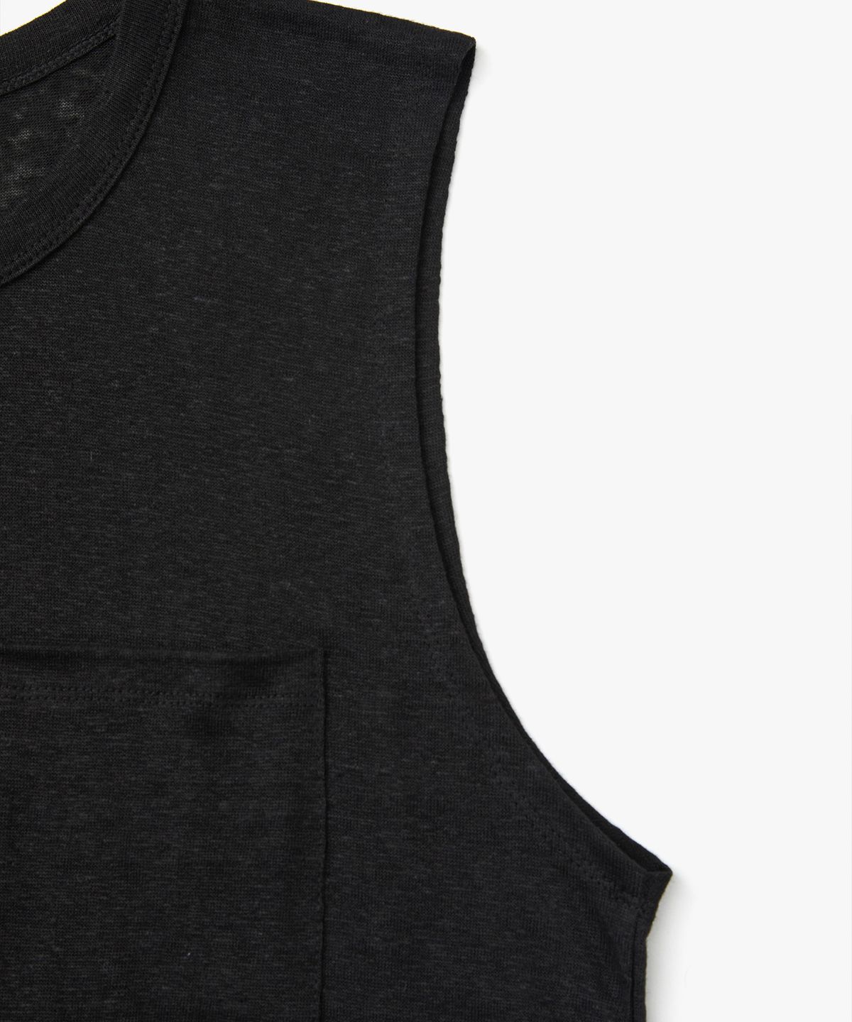 정감 스튜디오(JEONGGAM STUDIOS) Linen Pocket Sleeveless_3 Color