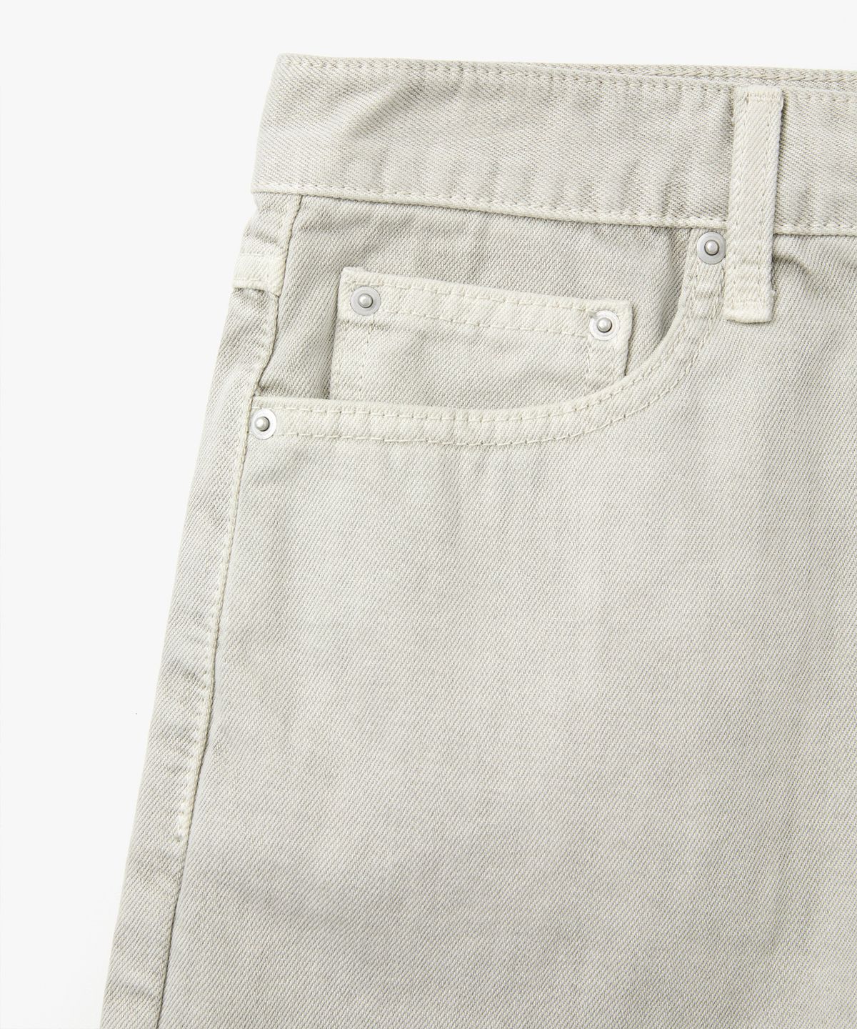 정감 스튜디오(JEONGGAM STUDIOS) Pigment Dyed Denim Shorts_2 Color