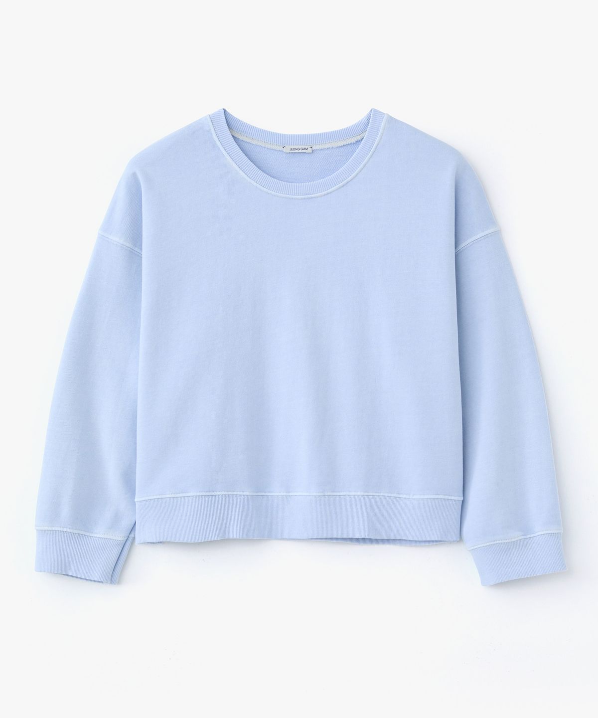 정감 스튜디오(JEONGGAM STUDIOS) Pigment Dyed 3/4 Sleeve Sweatshirt_3 Color