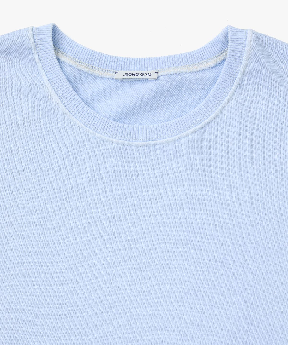 정감 스튜디오(JEONGGAM STUDIOS) Pigment Dyed 3/4 Sleeve Sweatshirt_3 Color