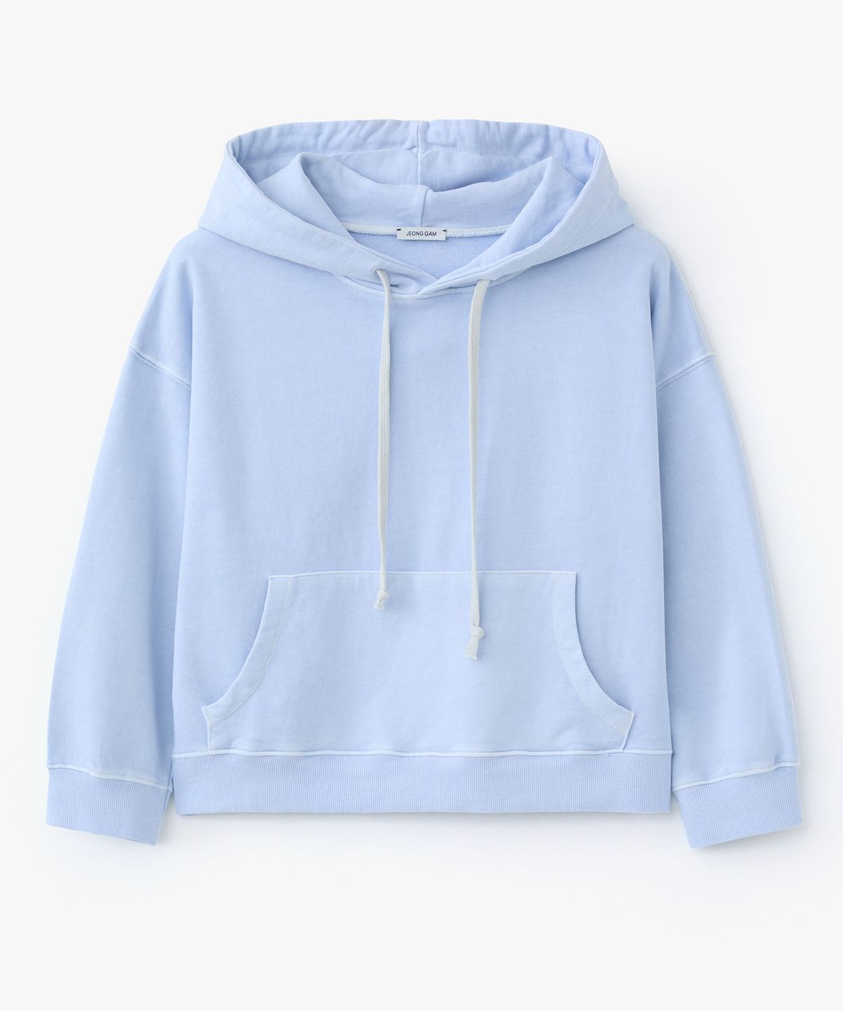 정감 스튜디오(JEONGGAM STUDIOS) Pigment Dyed 3/4 Sleeve Hoodie_3 Color