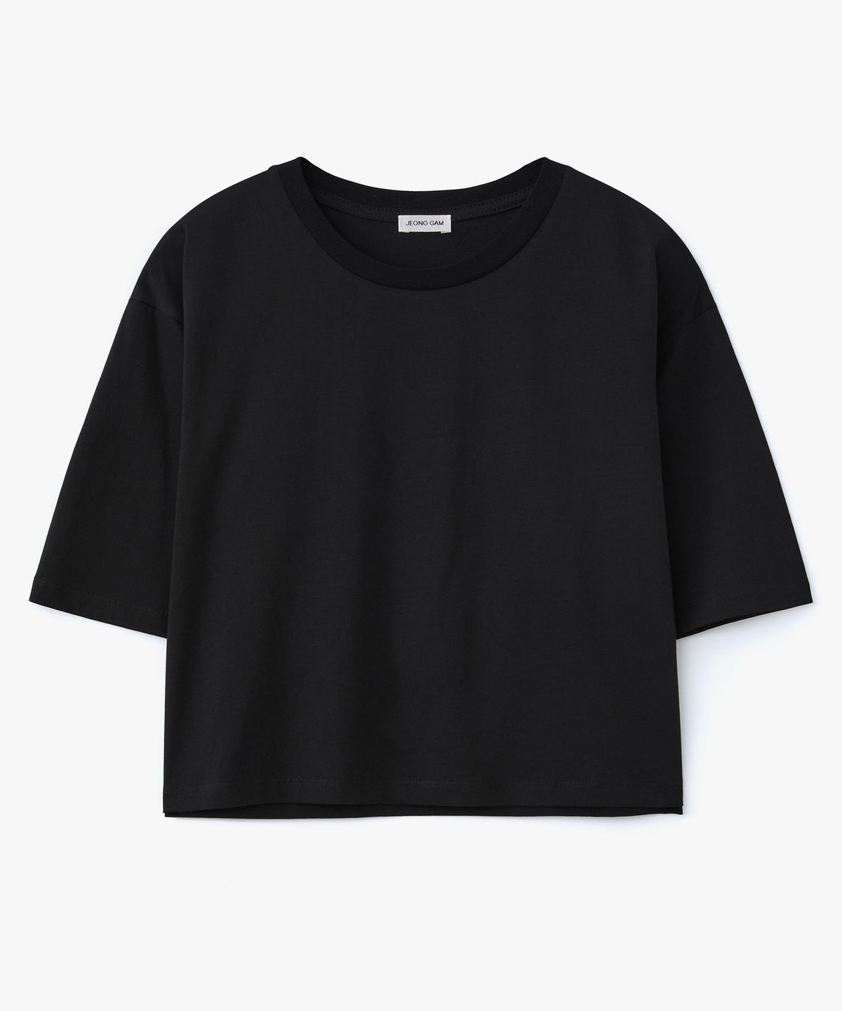 정감 스튜디오(JEONGGAM STUDIOS) Silket Crop Tee_4 Color