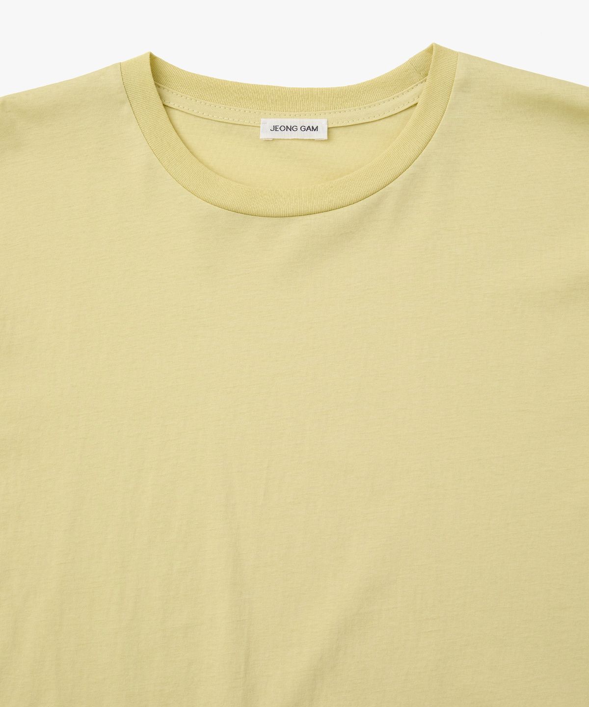 정감 스튜디오(JEONGGAM STUDIOS) Silket Crop Tee_4 Color
