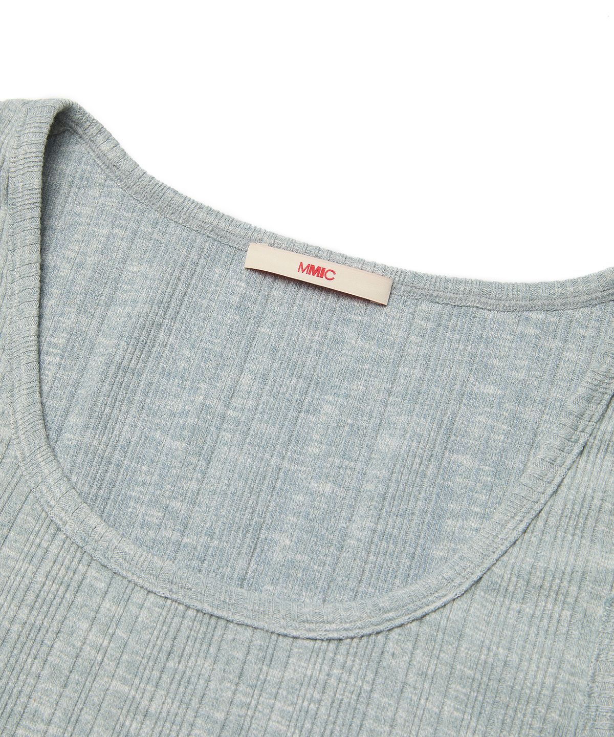 엠엠아이씨(MMIC) SQUARE CUT TANK (LIGHT GRAY)