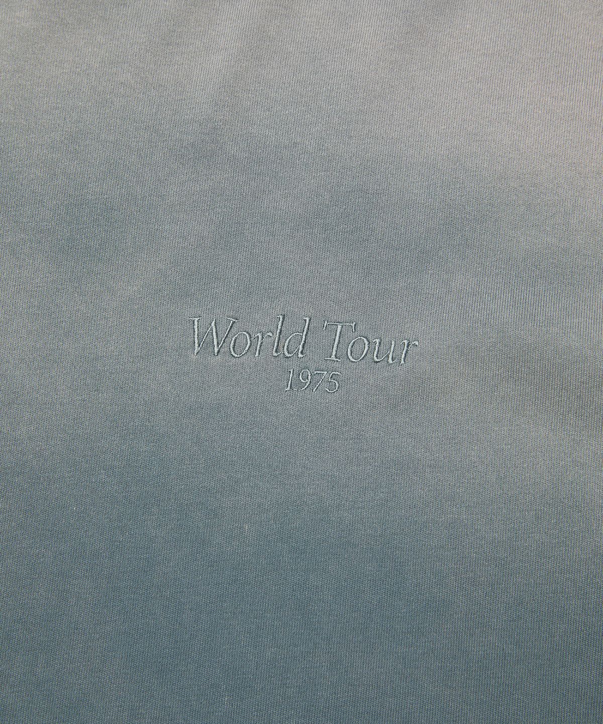 엠엠아이씨(MMIC) WORLD TOUR TEE (TEAL BLUE)