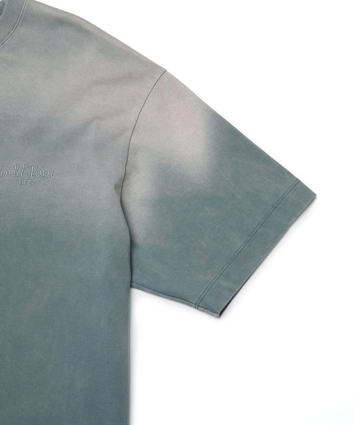엠엠아이씨(MMIC) WORLD TOUR TEE (TEAL BLUE)