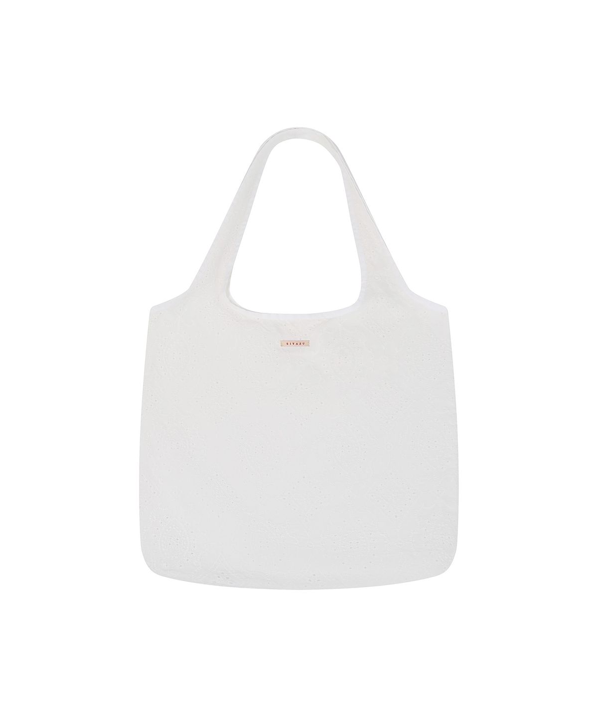 시야쥬(SIYAZU) SIAC3133 Lace Pattern Bag_Ivory