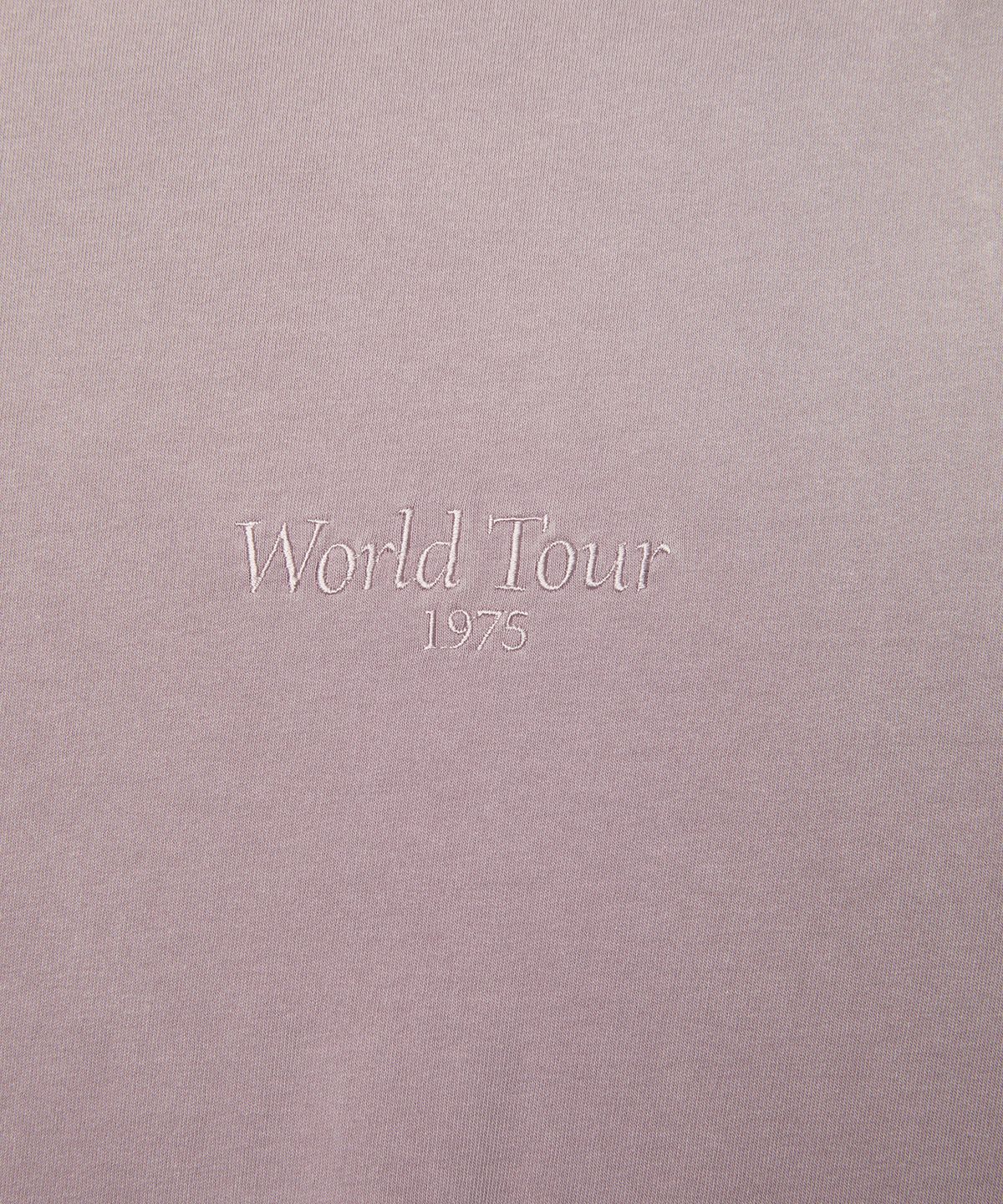 엠엠아이씨(MMIC) WORLD TOUR TEE (RUSTY PINK)