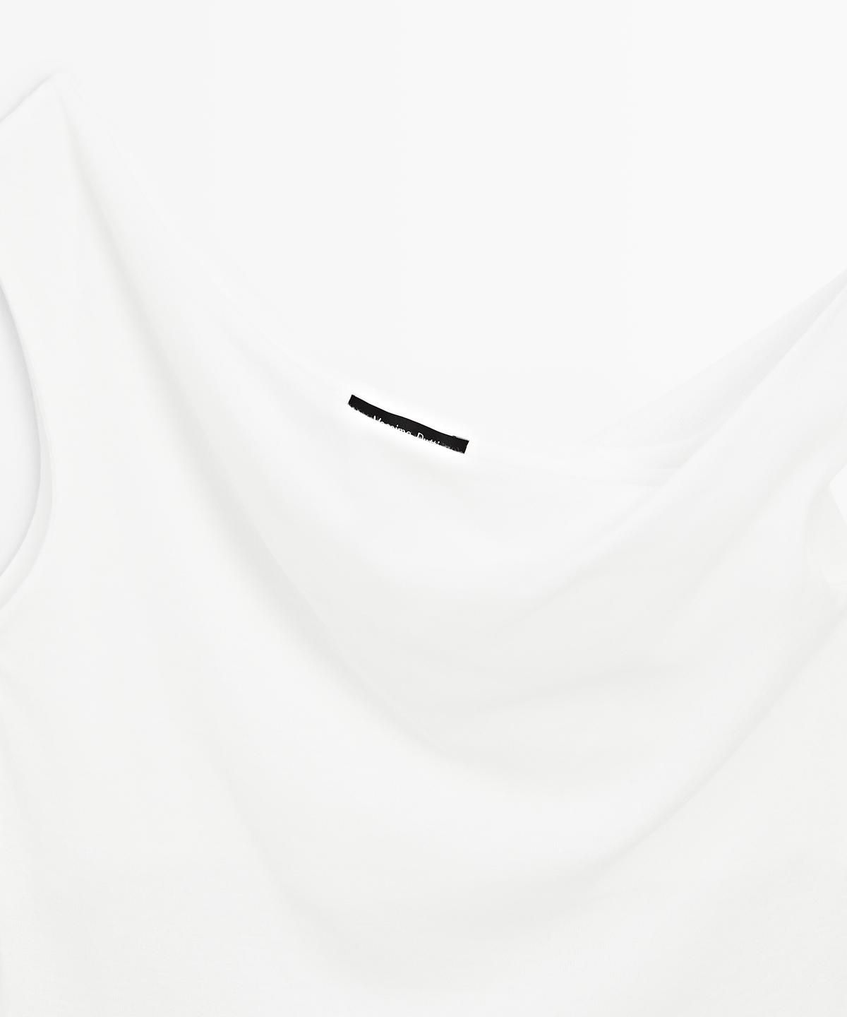 마시모두띠(MASSIMO DUTTI) 언밸런스 오프숄더 탑