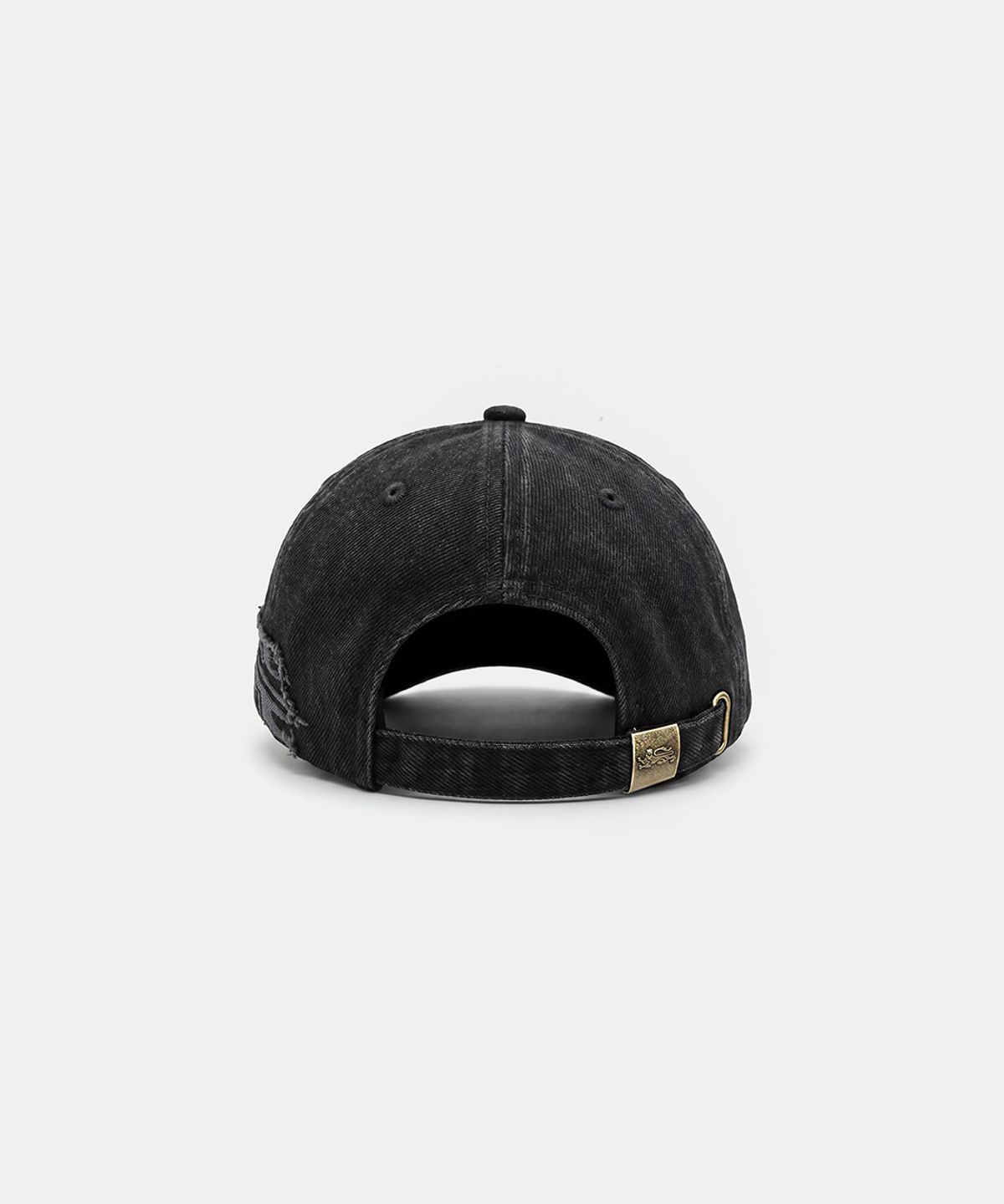 배드블러드(BADBLOOD) Mystic Distressed Ball Cap - Black