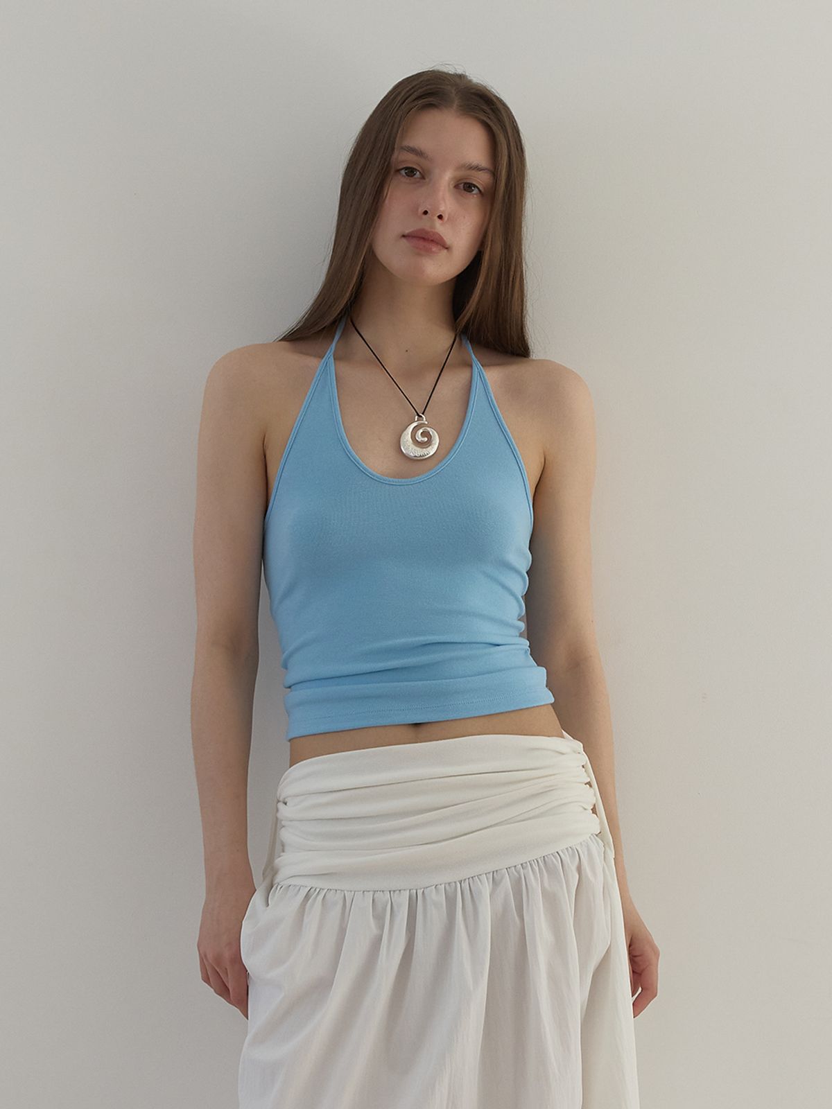 아수라(ASURA) CURVE HALTER SLEEVELESS 2+1
