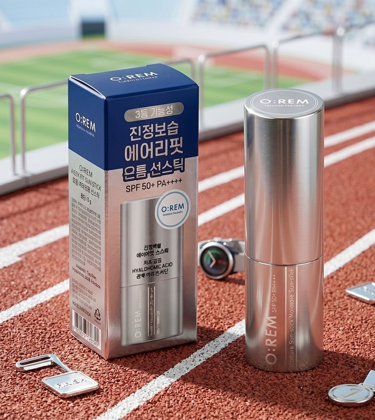 골든클리프(GOLDENCLIFF) 톤오름 에어리핏 뽀송 선스틱 태닝립밤 SPF50 PA++++ 7.5g