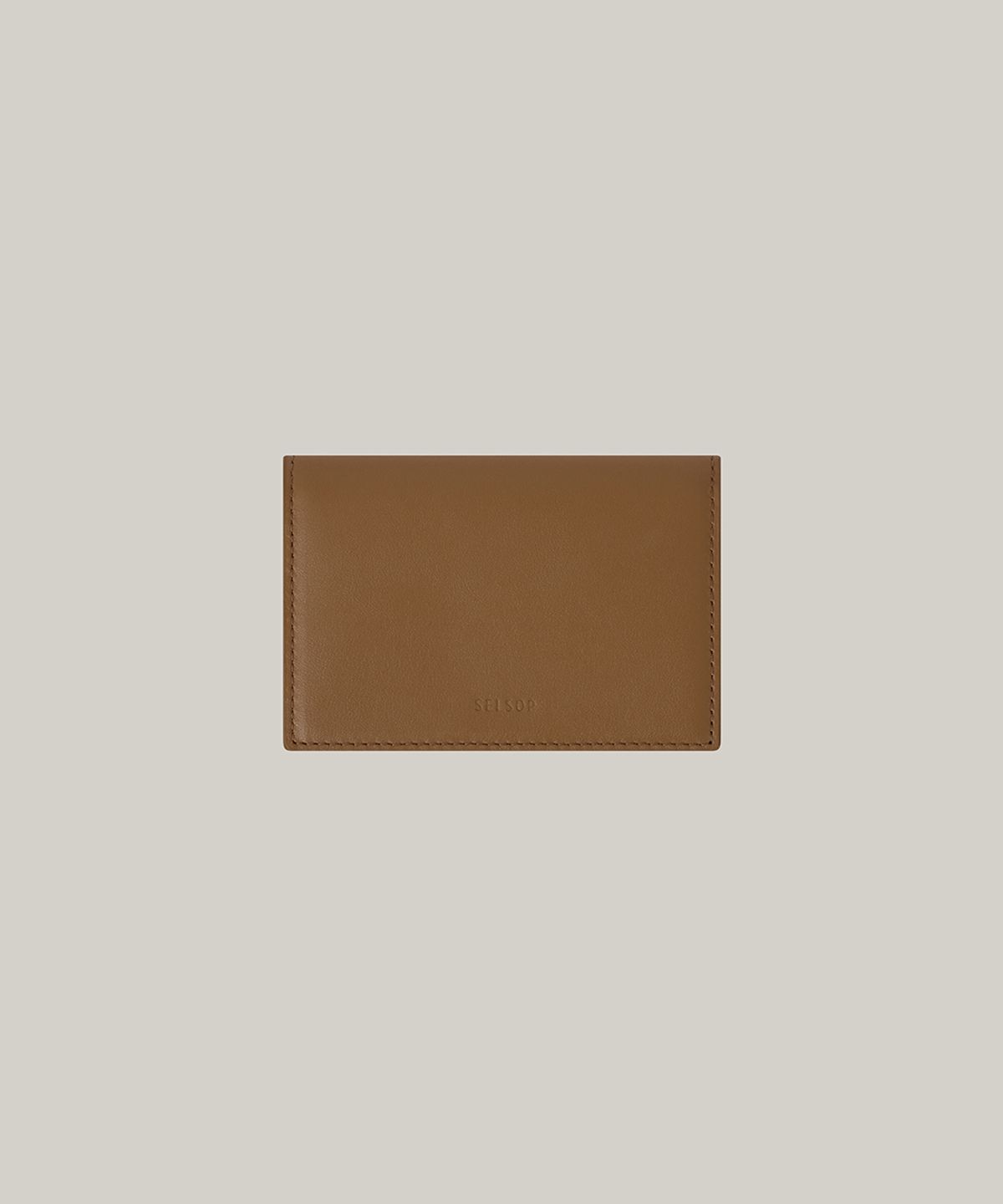 셀솝(SELSOP) 바이폴드 카드지갑 BIFOLD CARD WALLET / camel