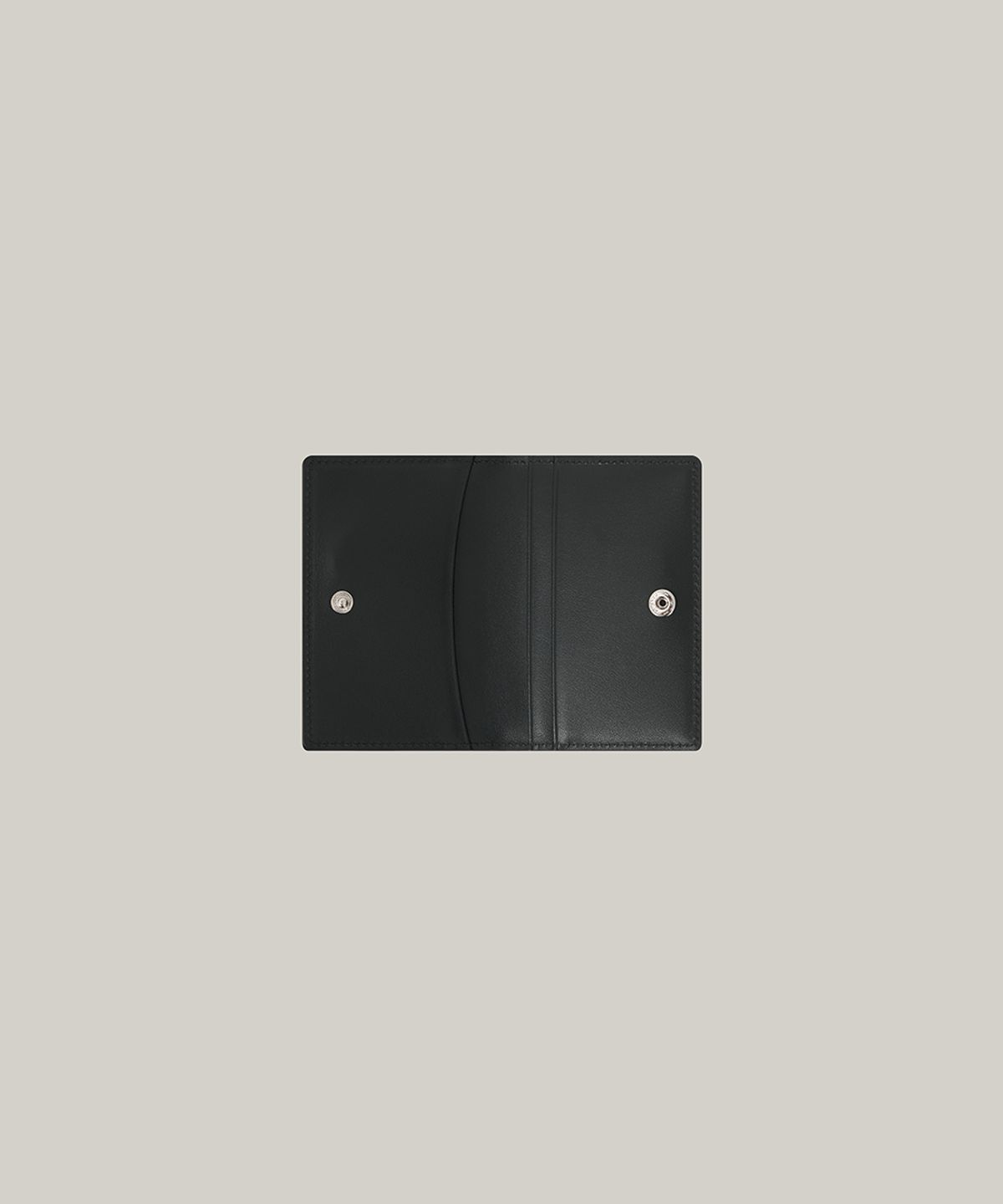 셀솝(SELSOP) 하드웨어 바이폴드 카드지갑 블랙 HARDWARE BIFOLD CARD WALLET / black