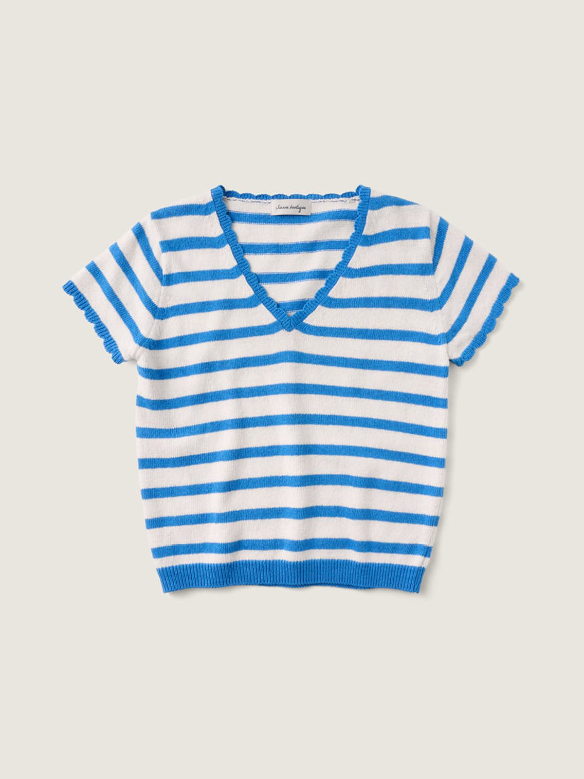 시엔느(SIENNE) Hope Stripe Knit (Blue)