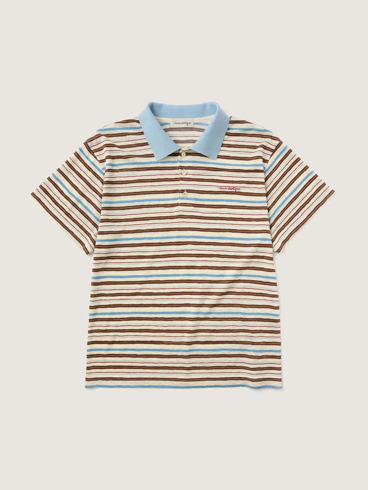 시엔느(SIENNE) Paloma Pique T-shirt (Blue)