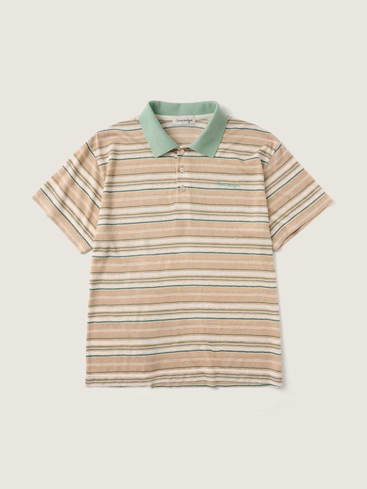 시엔느(SIENNE) Paloma Pique T-shirt (Beige)