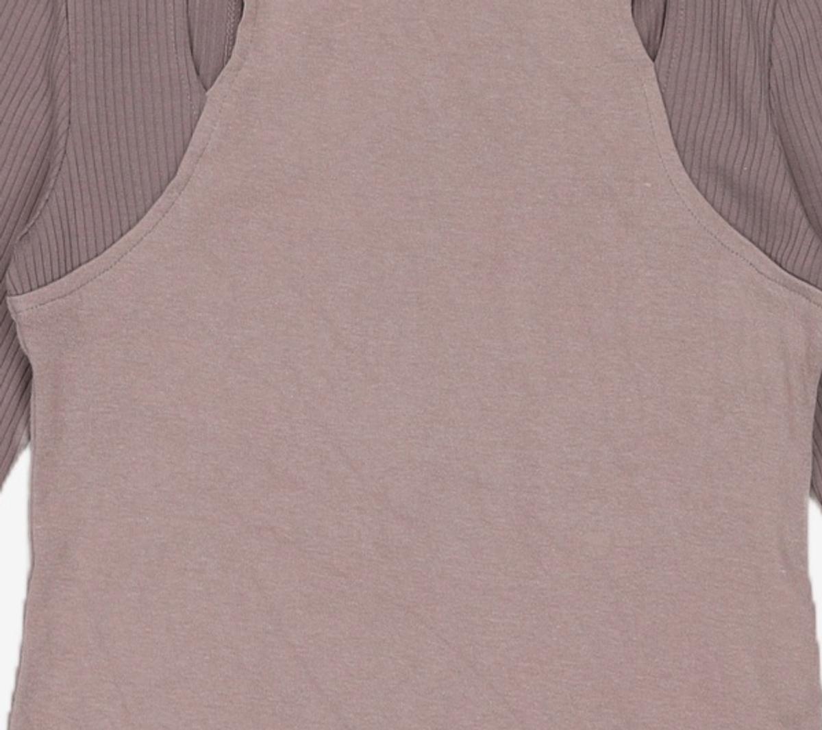네이비 카운티(NAVY COUNTY) Slim Cut-out Top [Ecru] FREE
