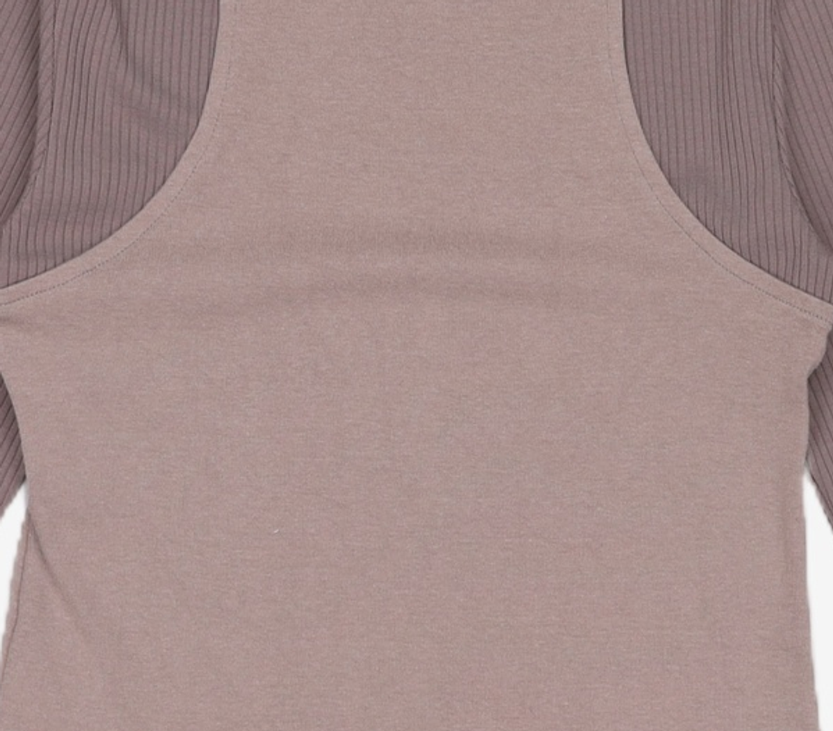 네이비 카운티(NAVY COUNTY) Slim Cut-out Top [Ecru] FREE
