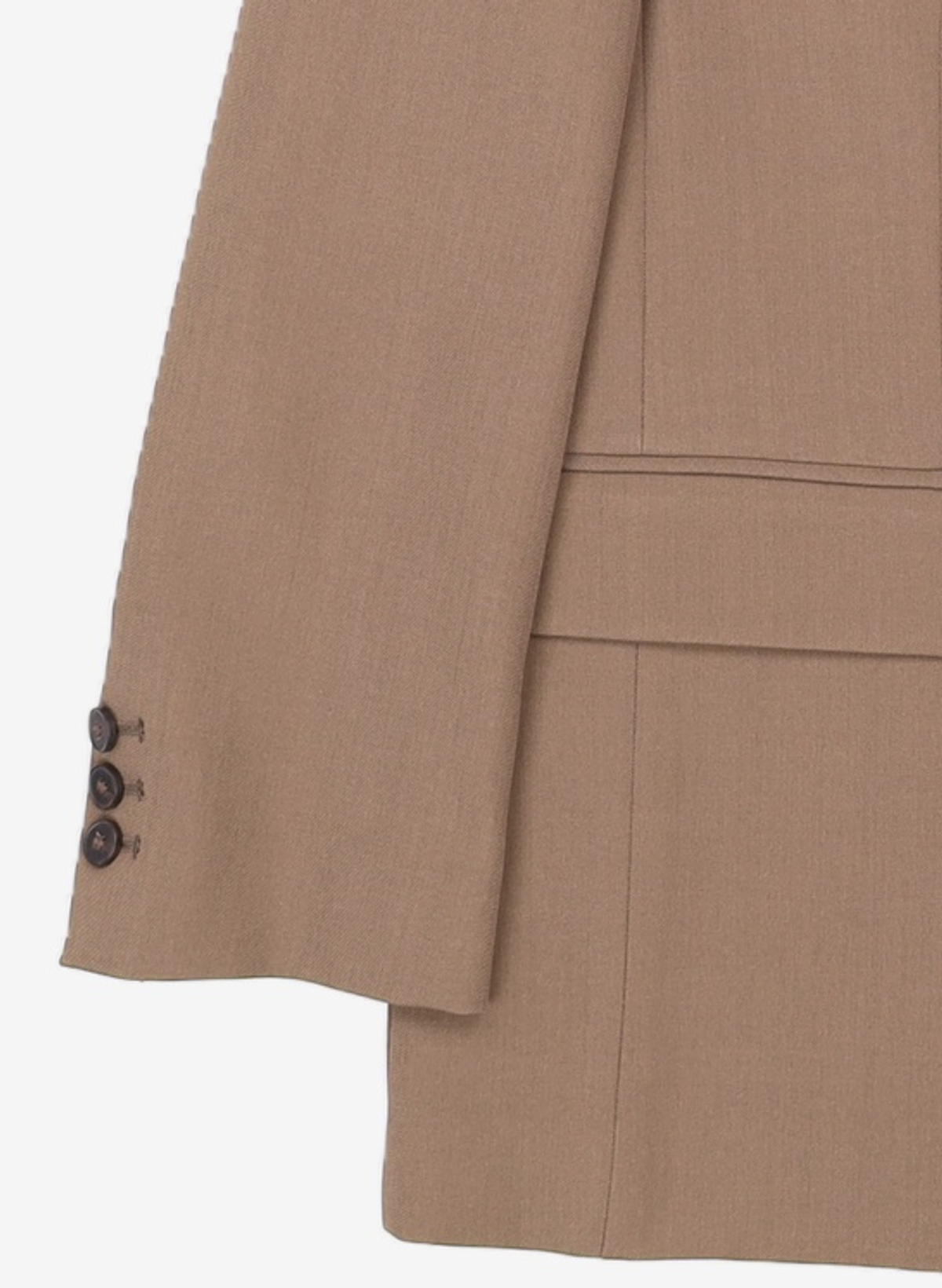 미쏘(MIXXO) 테일러드 세미 오버핏 자켓_MIWJKFT0PG S