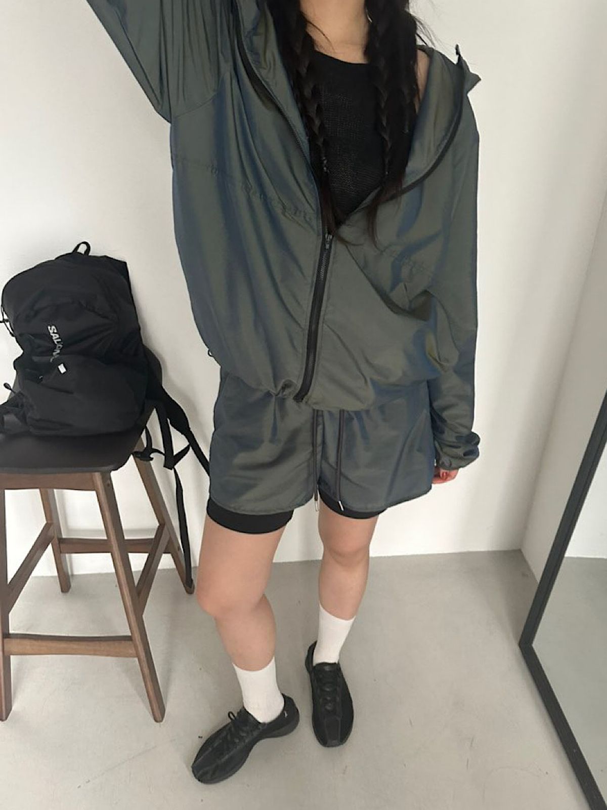 아포엠(APOEM) Veil Hydro Running Windbreaker