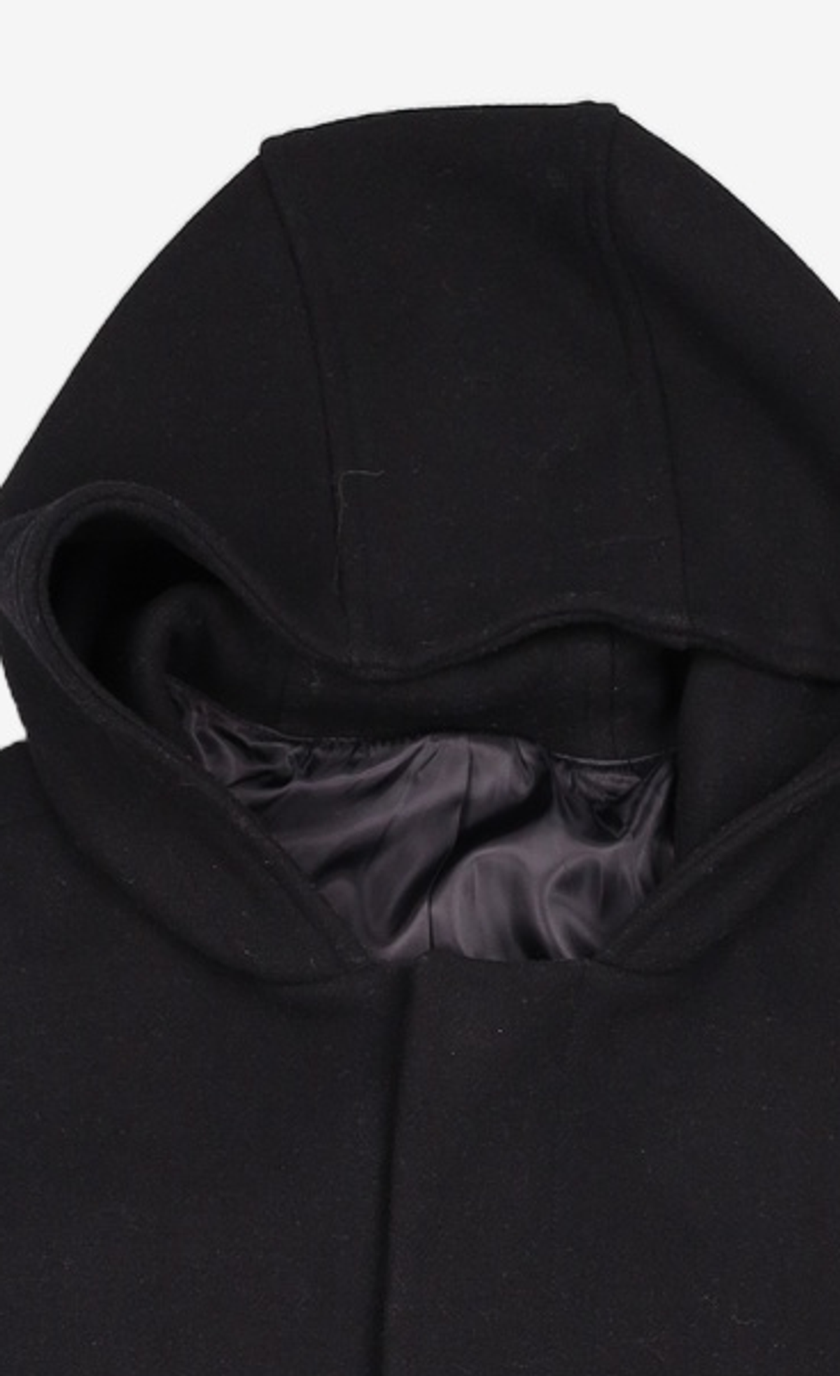 가먼트레이블(GARMENT LABLE) Cashmere Hood Coat - Black S