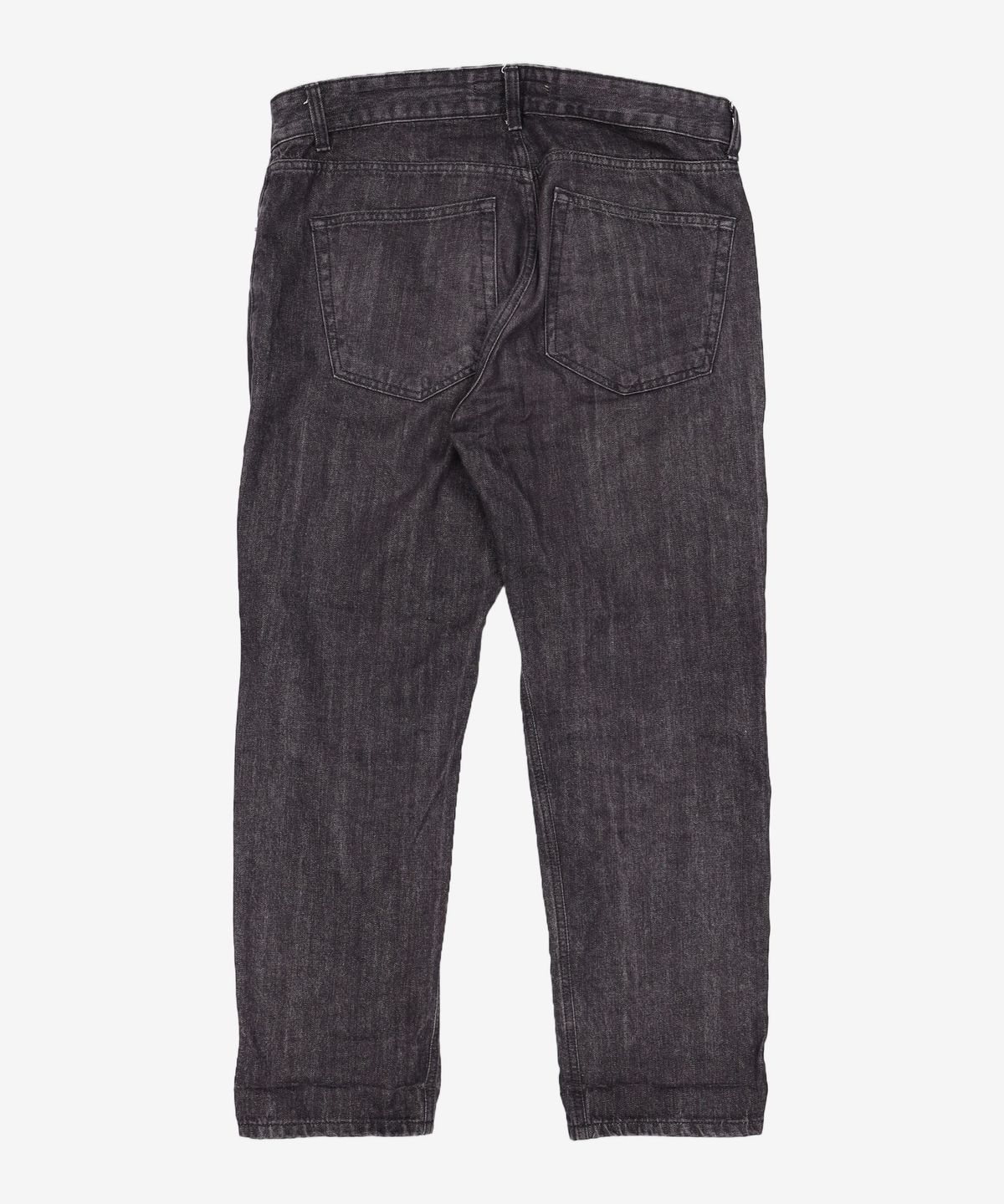 프리즘웍스(FRIZMWORKS) OG TAPERED ANKLE DENIM PANTS _ BLACK L