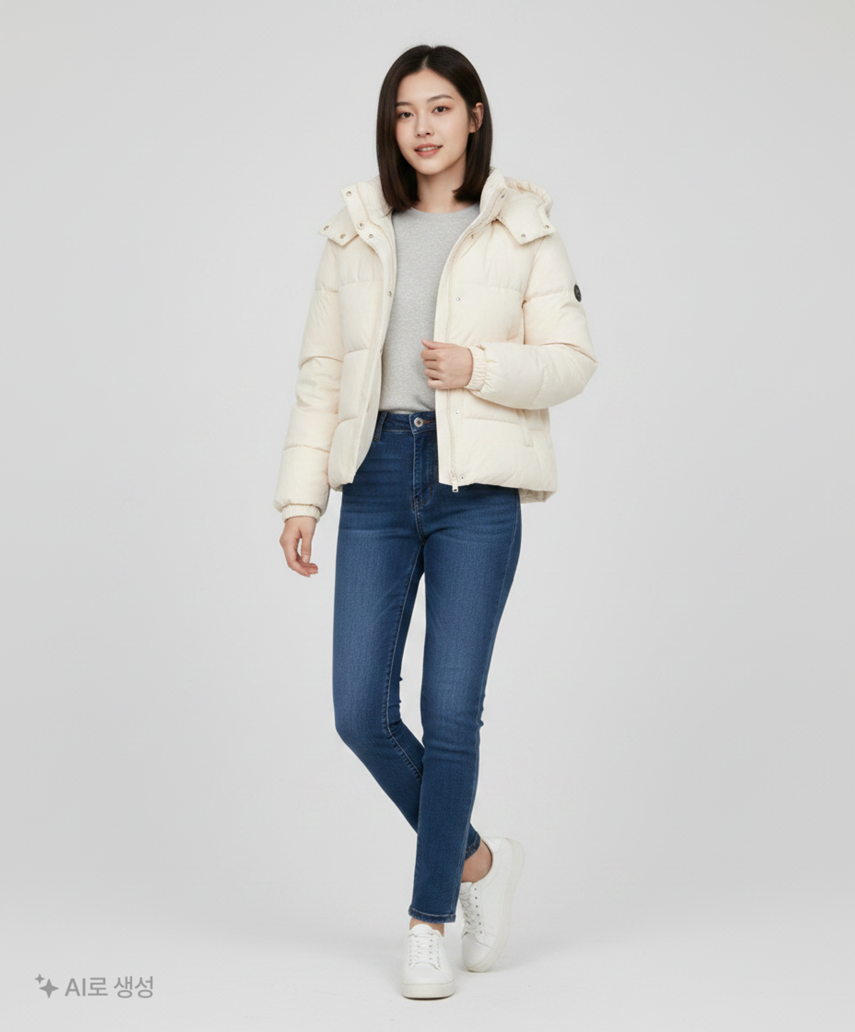 스파오(SPAO) 숏 패딩/숏 헤비 아우터 S