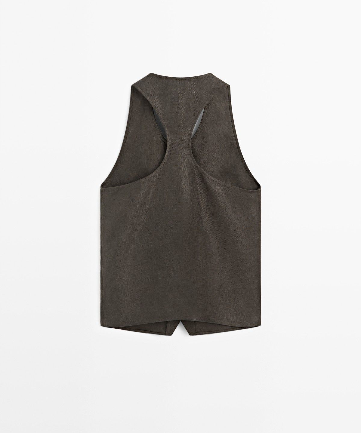 마시모두띠(MASSIMO DUTTI) 100% 린넨 베스트