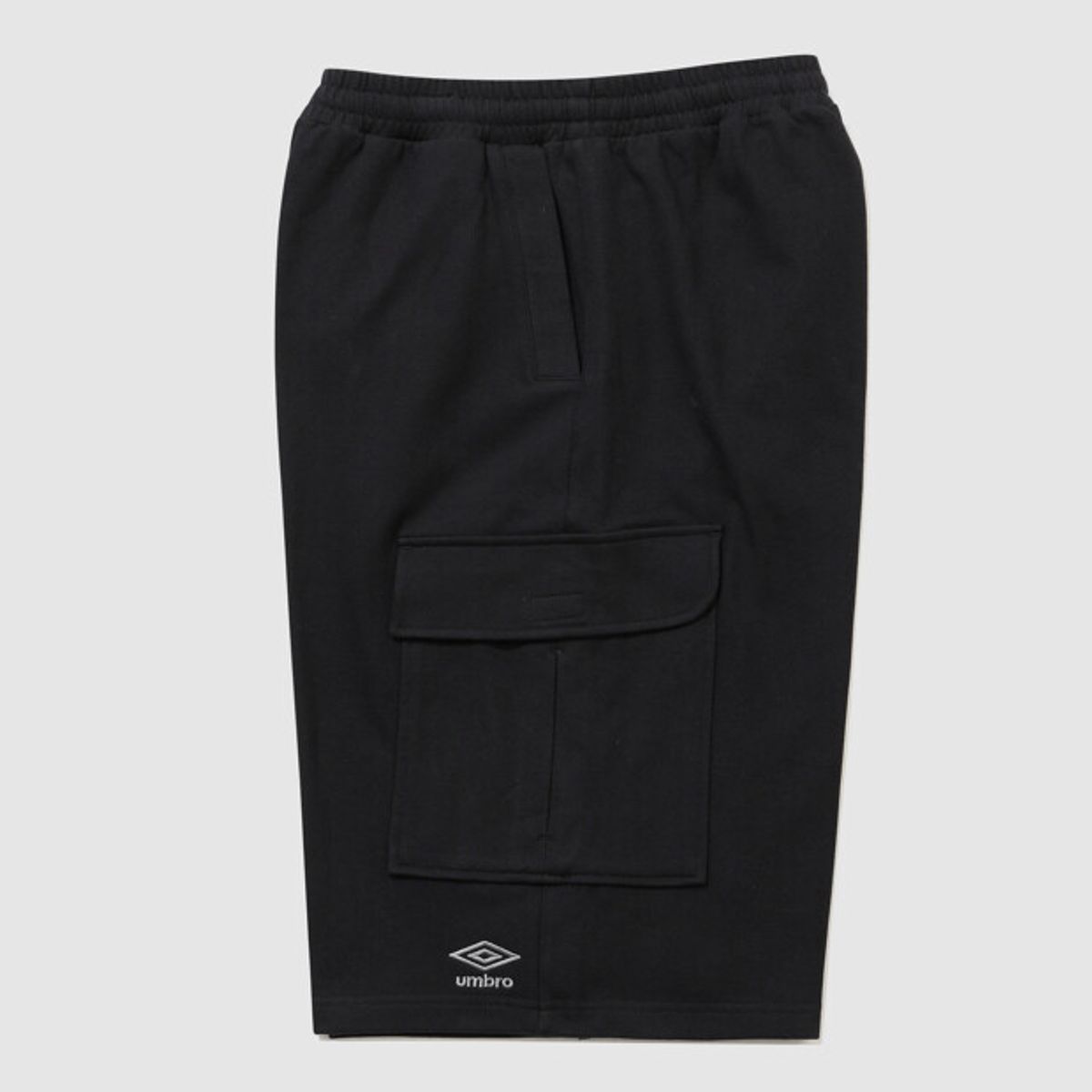 엄브로(UMBRO) [COOLING] 아이스코튼 카고 6부 버뮤다 반바지 블랙 UR221CHP64