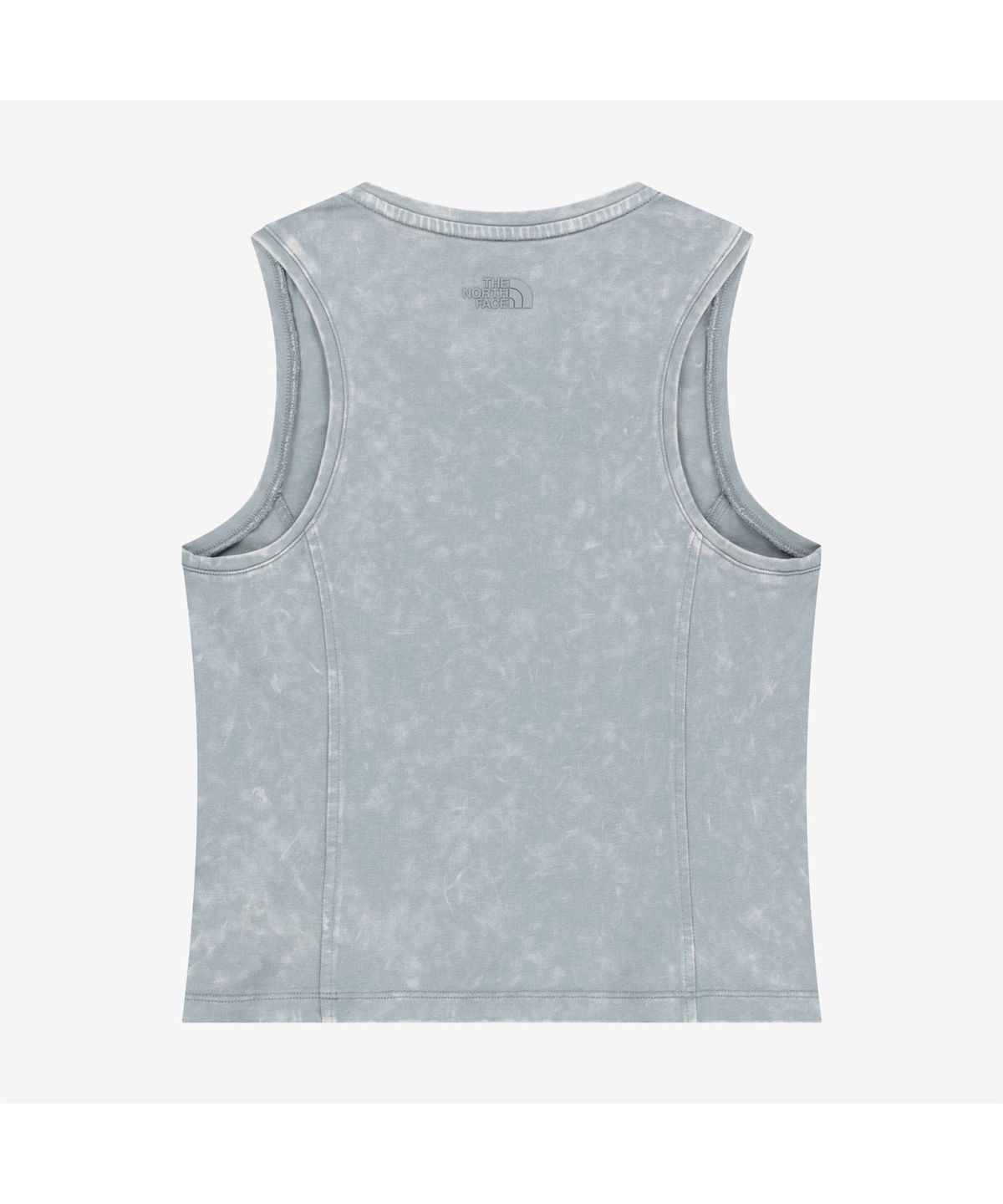 노스페이스(THE NORTH FACE) NT7VS31L 여성 오버엣지 슬리브리스 BLUE GRAY
