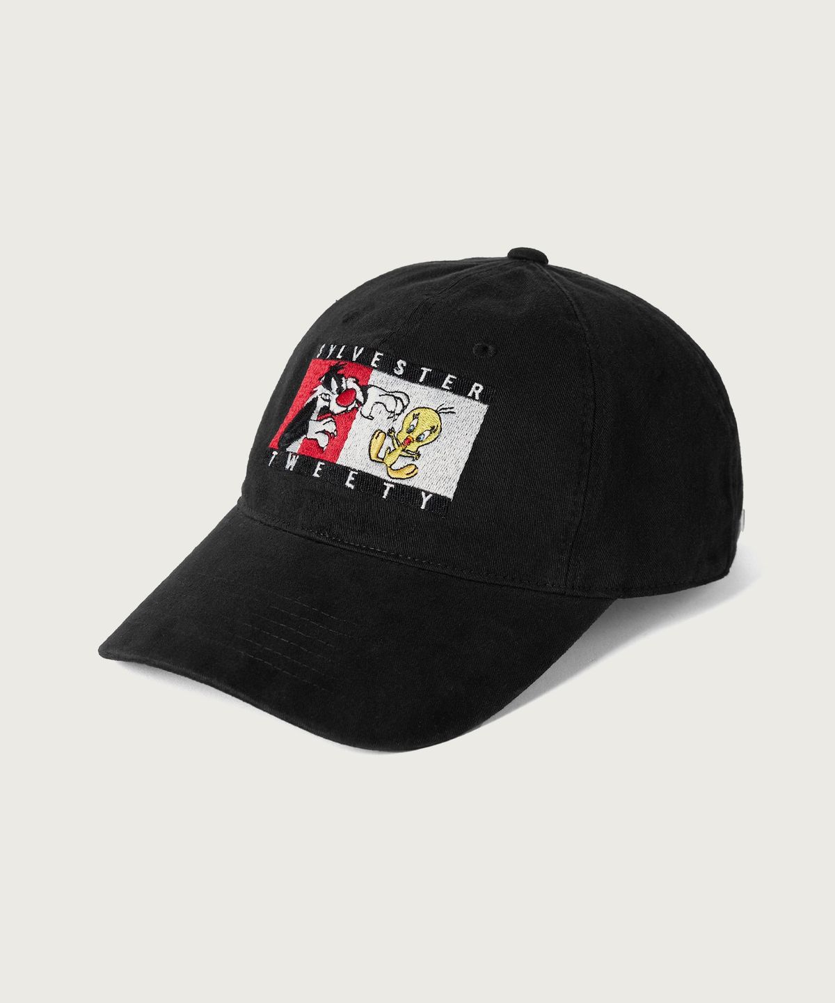 챔피온(CHAMPION) 챔피온 X 루니툰즈 워싱 볼캡 Black