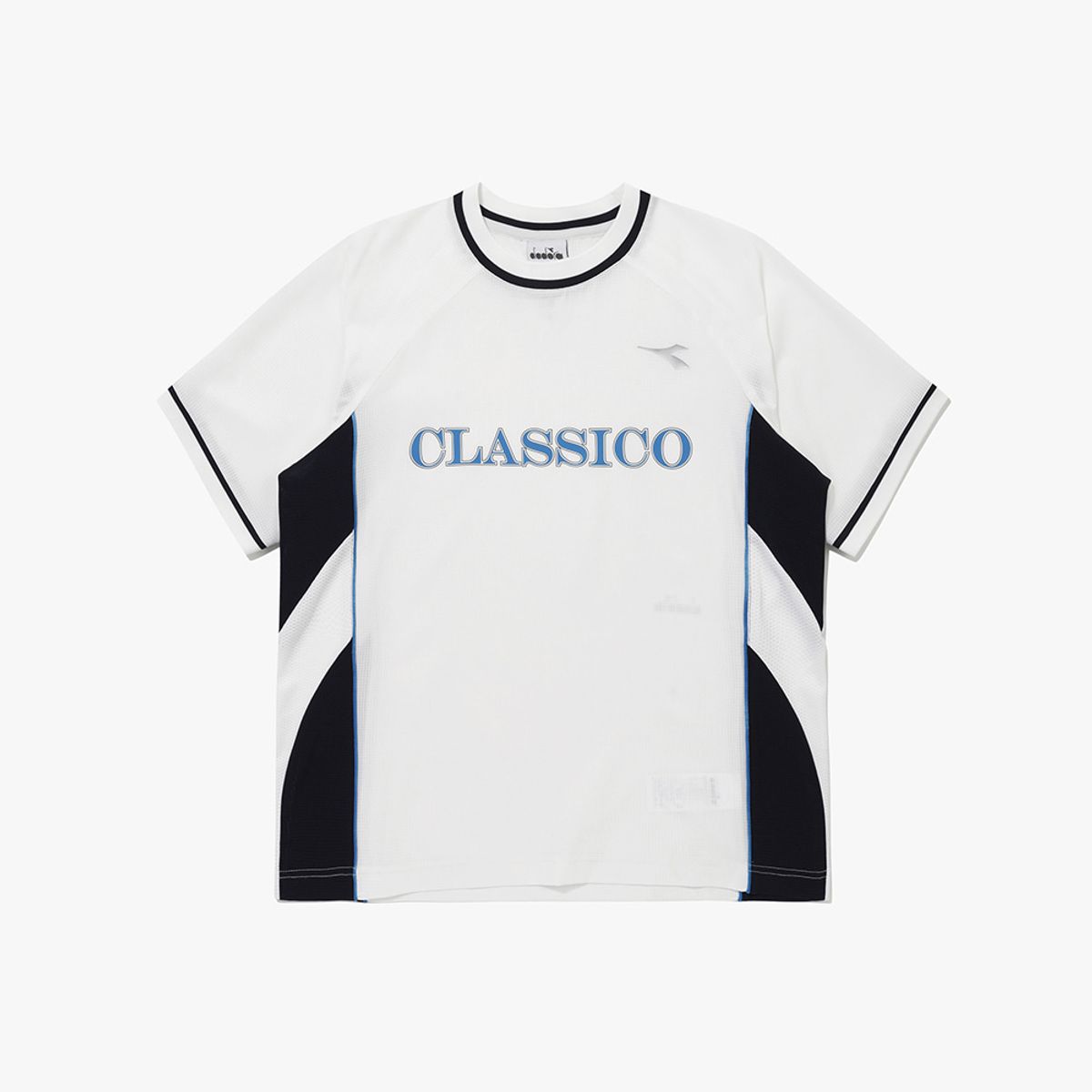 디아도라(diadora) 클라시코 우븐 반팔 피스테 OFF WHITE