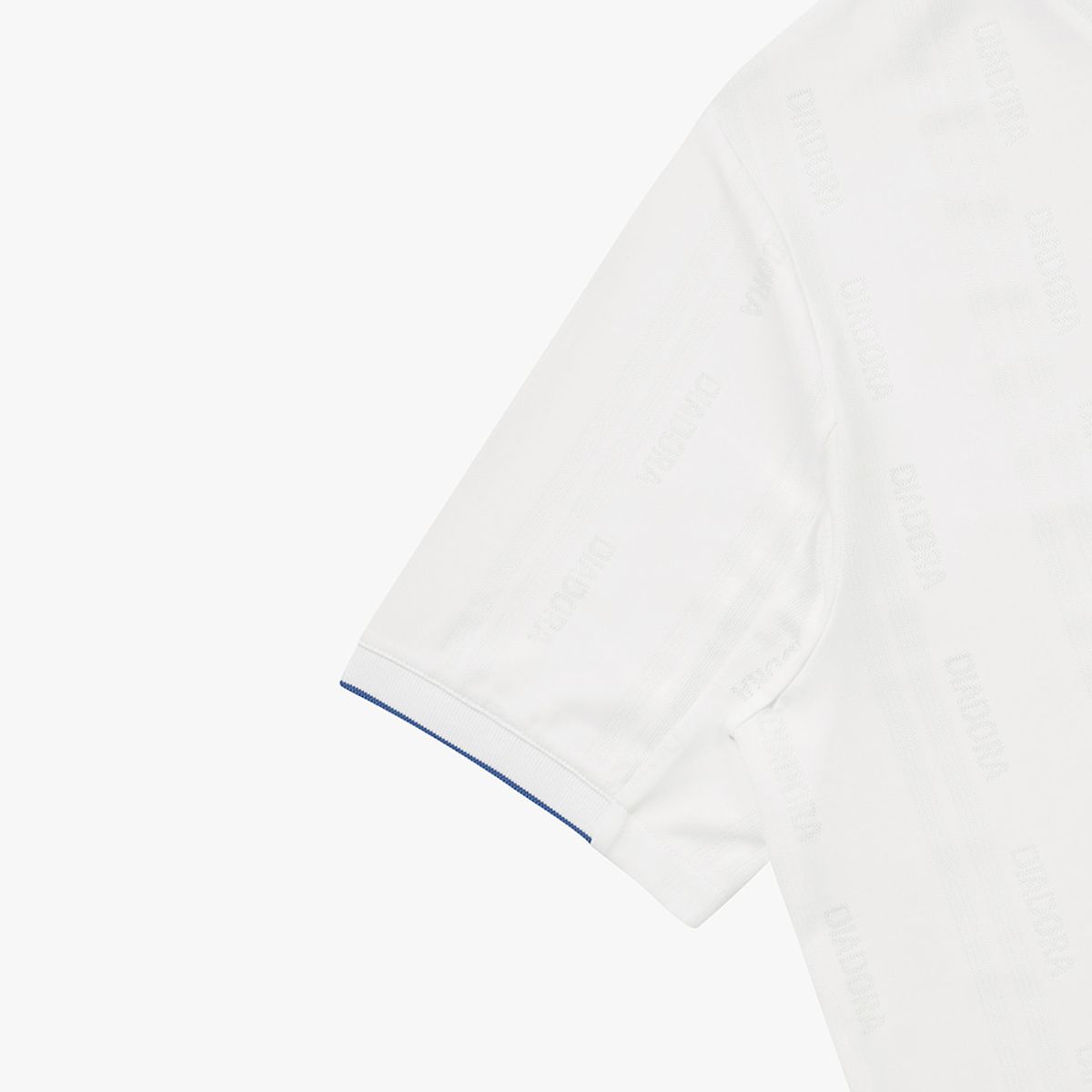 디아도라(diadora) 세레모니 메쉬 자카드 반팔 티셔츠 OFF WHITE