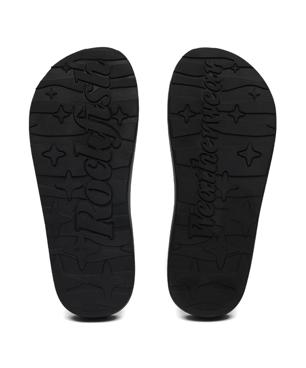 락피쉬웨더웨어(ROCKFISH WEATHERWEAR) FLIPFLOW PLATFORM(EYELET) - BLACK