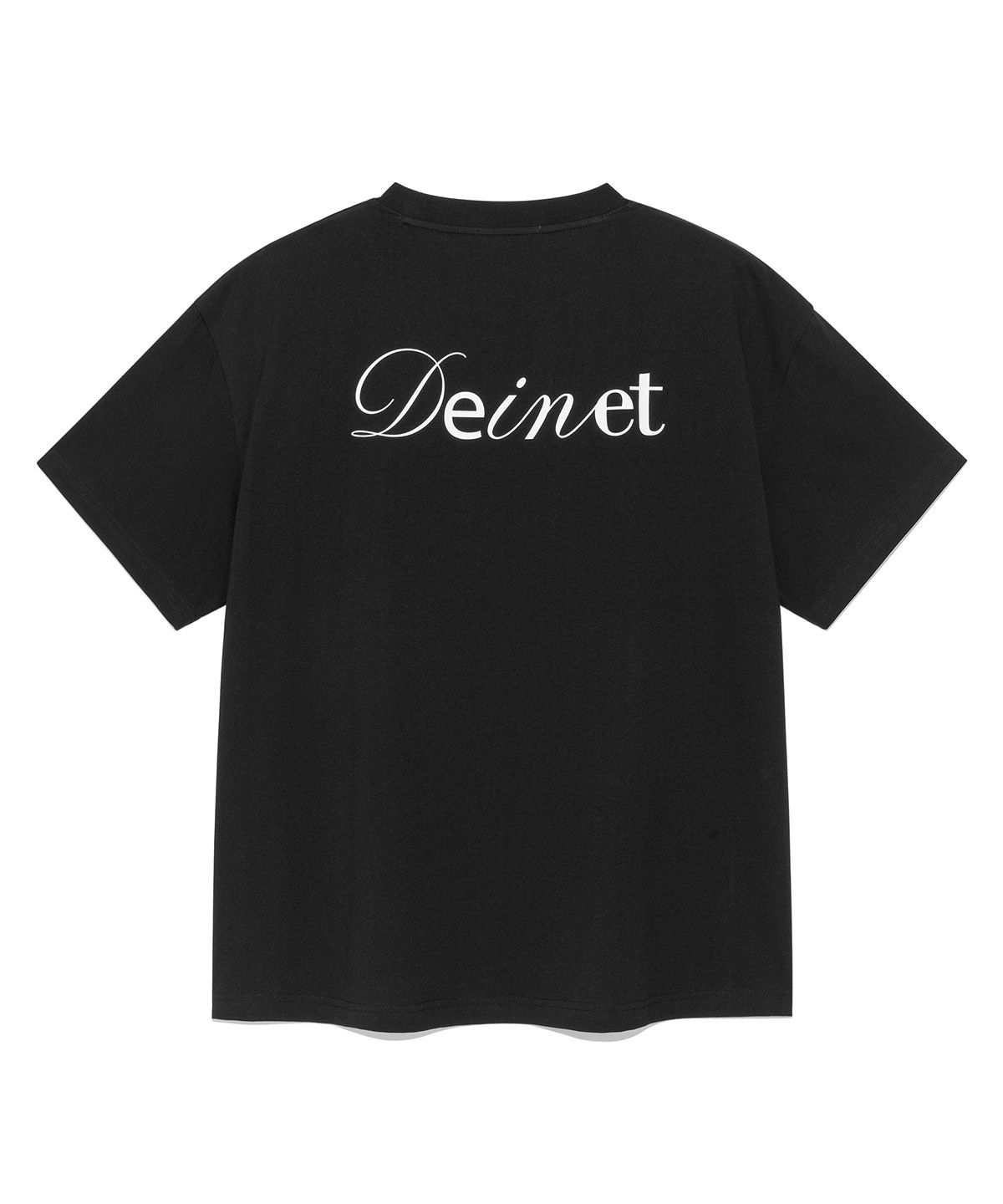 다이닛(DEINET) [YOON SOAP X DEINET] OVERSIZE T-SHIRT IN BLACK