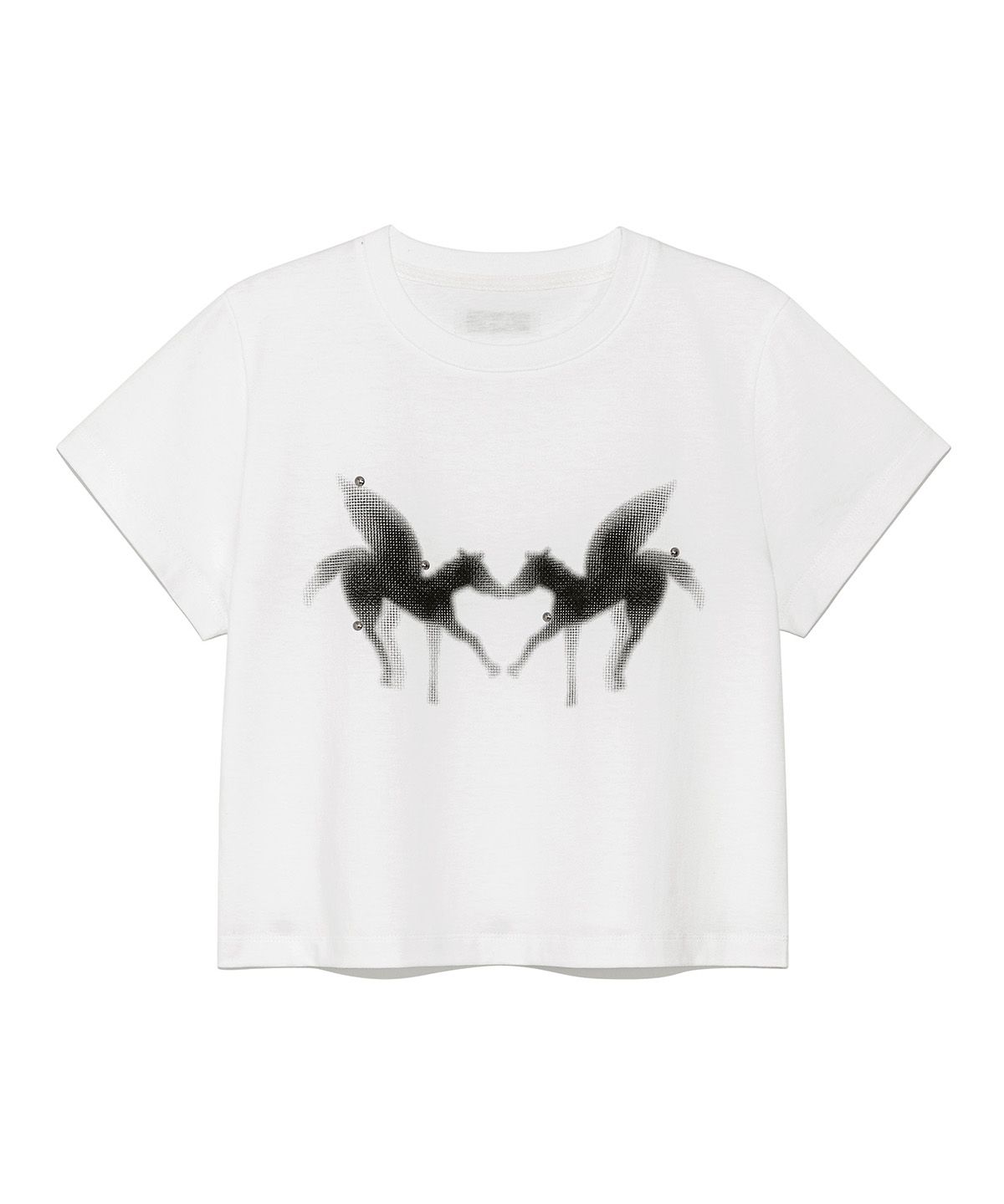 다이닛(DEINET) [YOON SOAP X DEINET] SLIM T-SHIRT IN WHITE