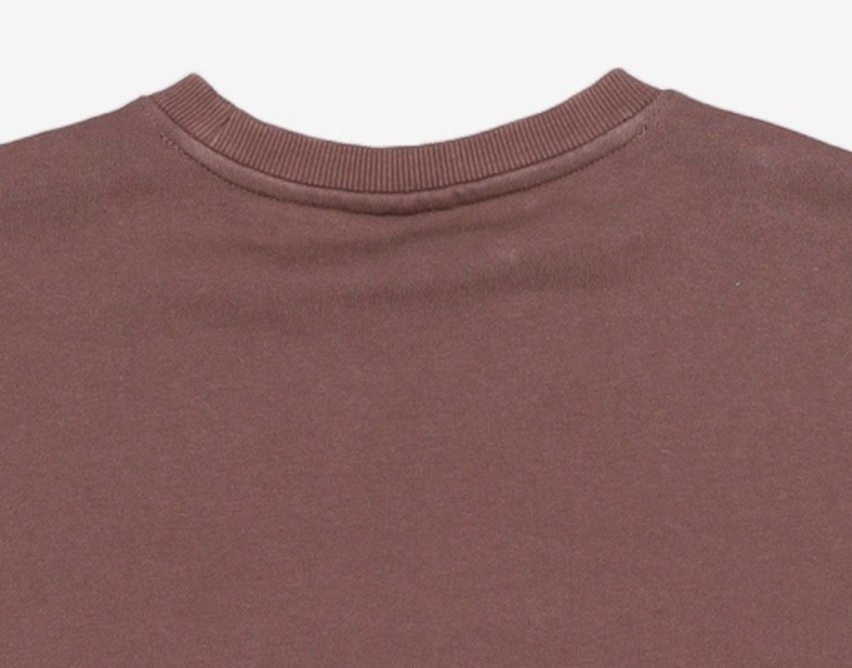 피지컬 디파트먼트(PHYSICAL DEPARTMENT) STAR TAIL CREWNECK RED CHARCOAL 1