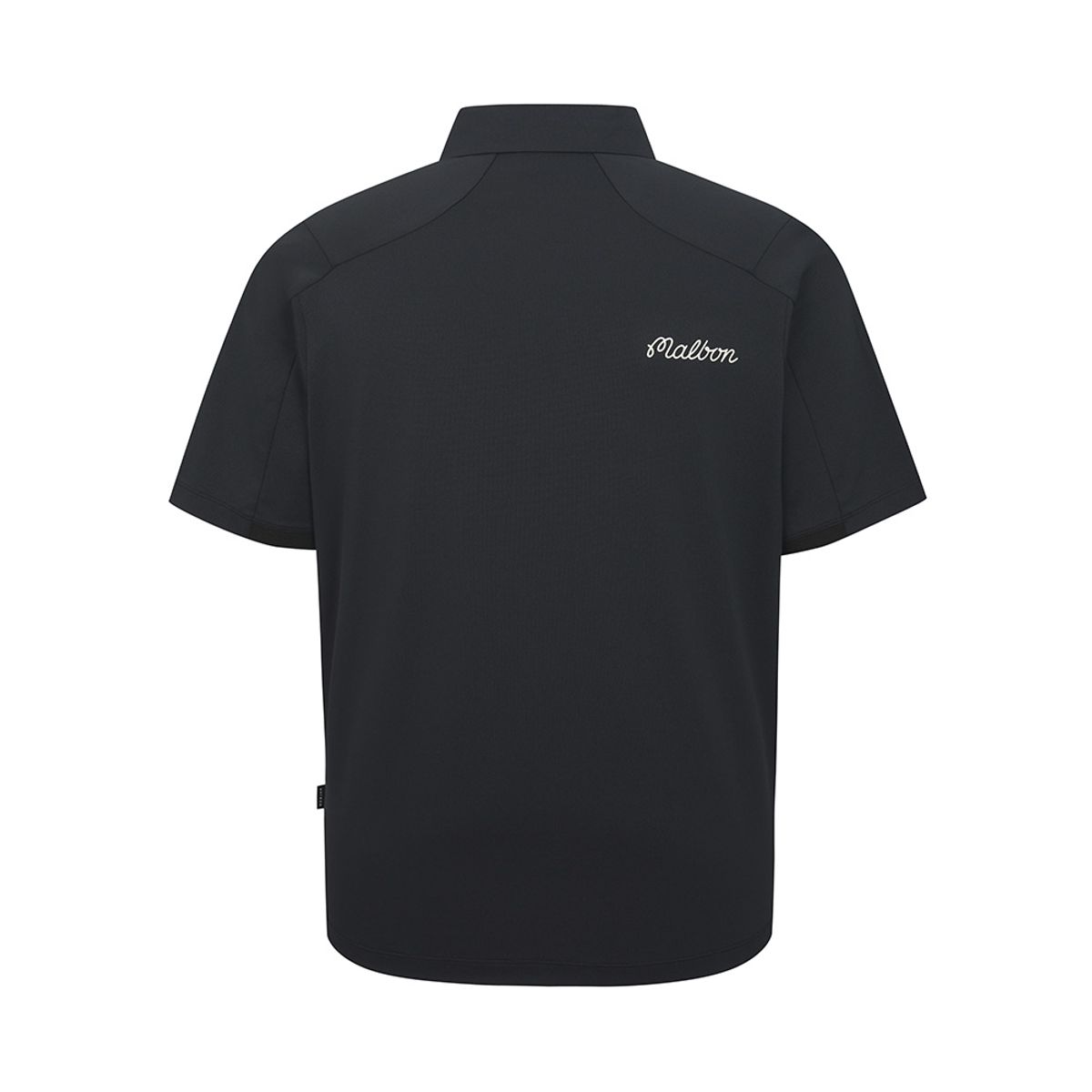 말본 골프(MALBON GOLF) 원포인트 여름 폴로 티셔츠 BLACK (MAN)
