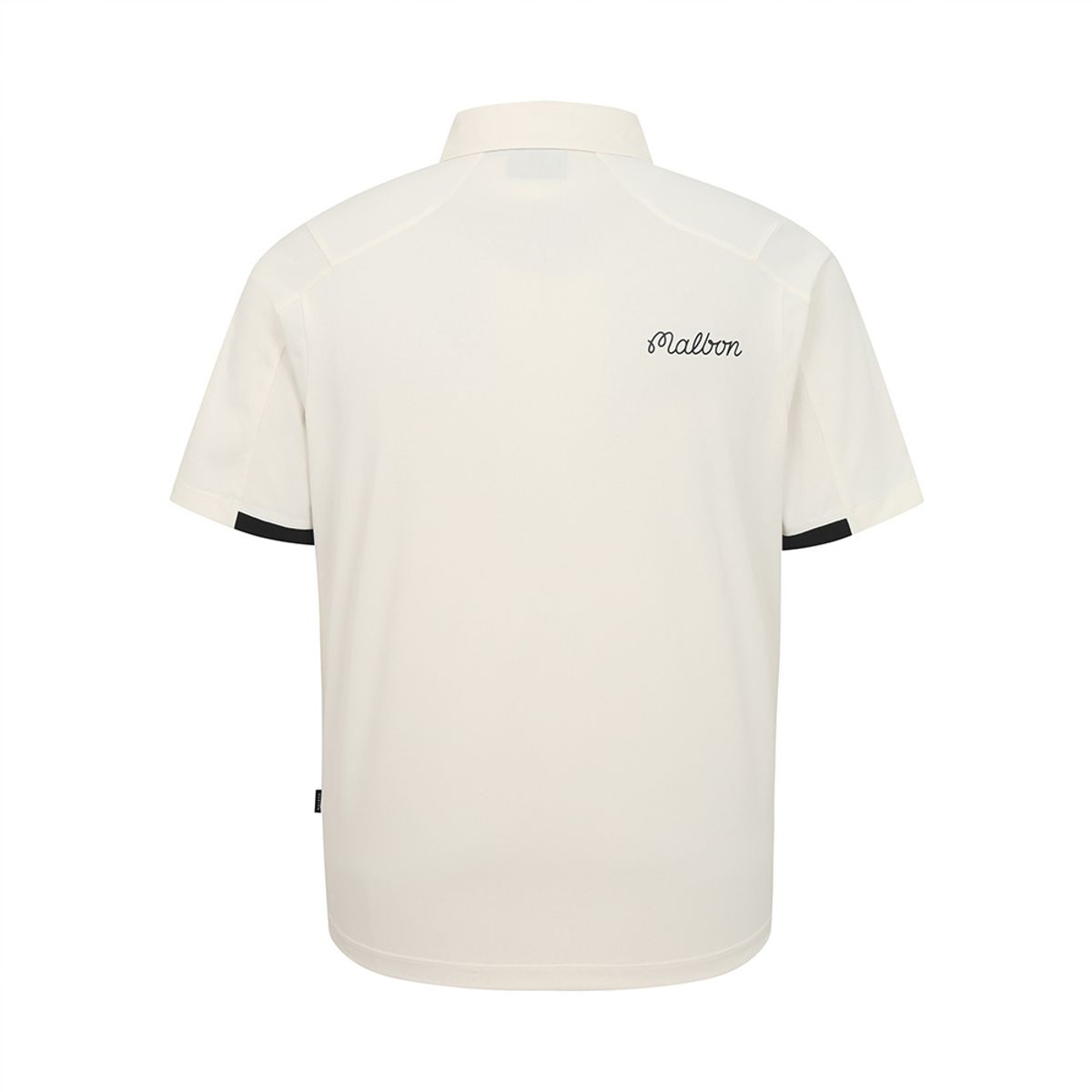 말본 골프(MALBON GOLF) 원포인트 여름 폴로 티셔츠 CREAM (MAN)