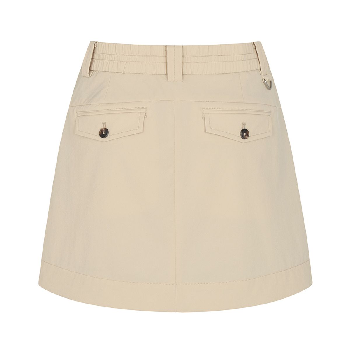 말본 골프(MALBON GOLF) 캐주얼 H라인 스커트 BEIGE (WOMAN)
