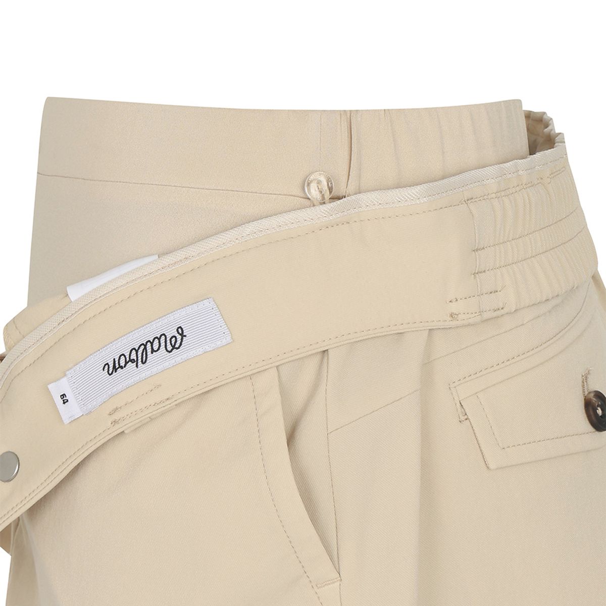 말본 골프(MALBON GOLF) 캐주얼 H라인 스커트 BEIGE (WOMAN)