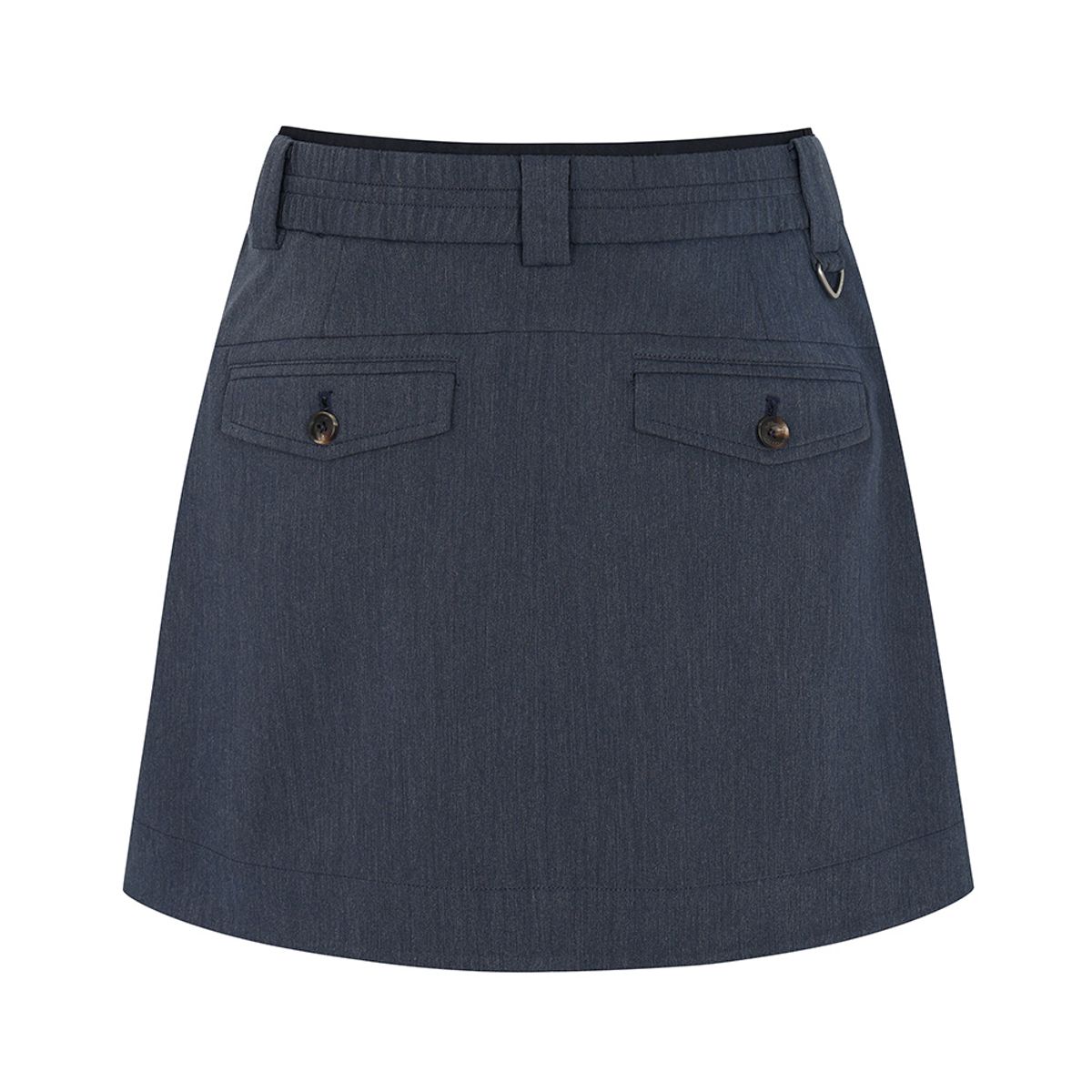 말본 골프(MALBON GOLF) 캐주얼 H라인 스커트 NAVY (WOMAN)