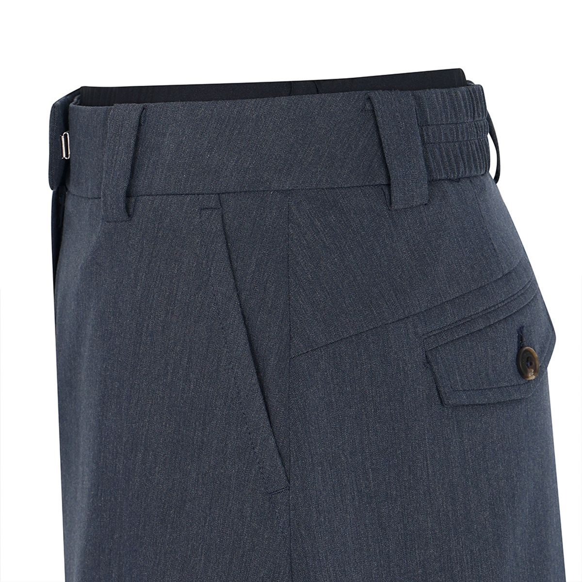 말본 골프(MALBON GOLF) 캐주얼 H라인 스커트 NAVY (WOMAN)