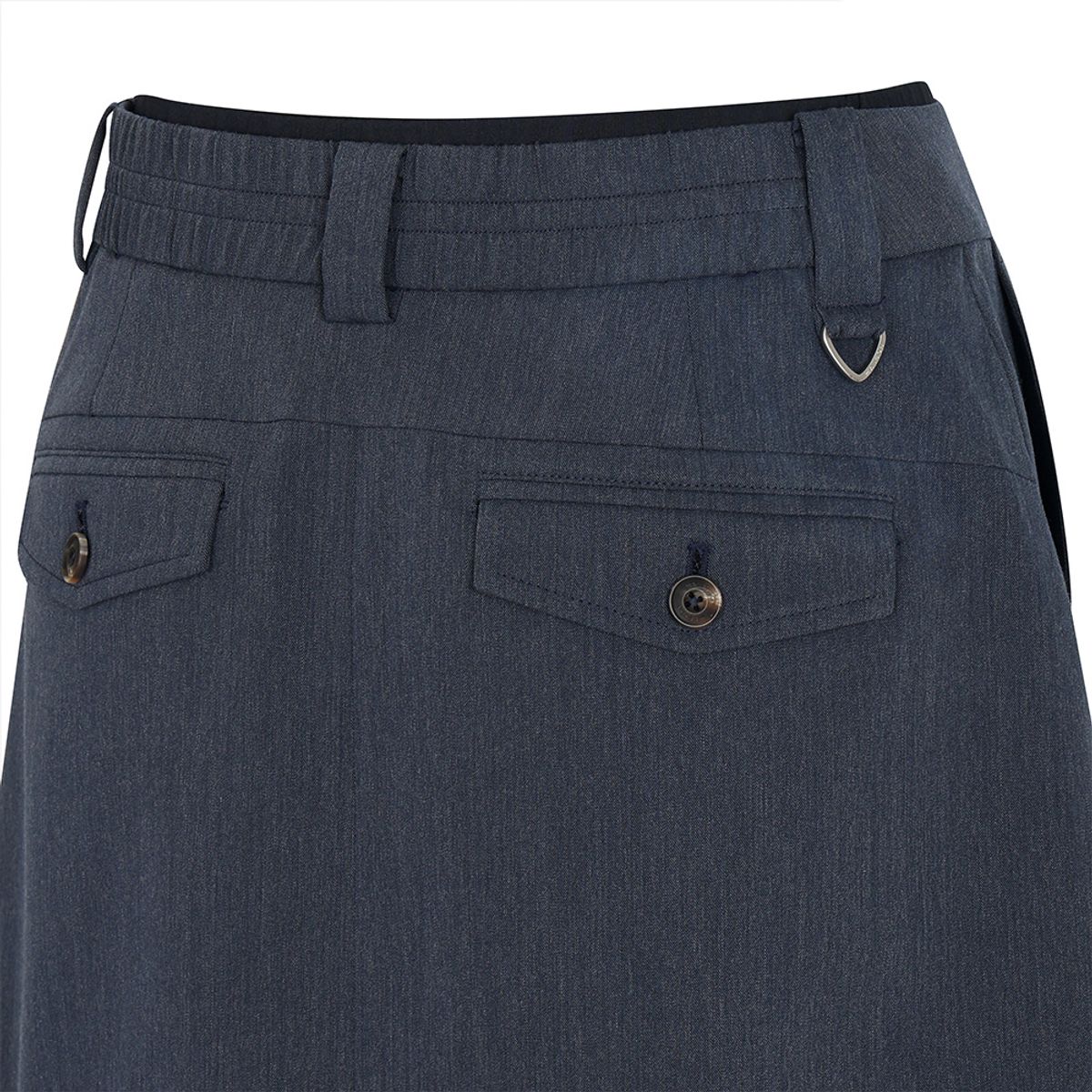 말본 골프(MALBON GOLF) 캐주얼 H라인 스커트 NAVY (WOMAN)
