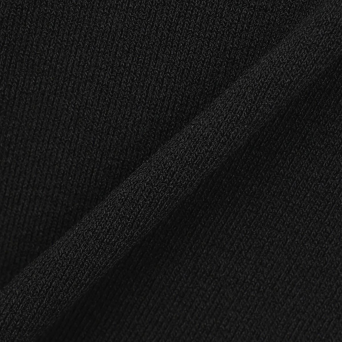 말본 골프(MALBON GOLF) 등 니트 하이브리드 폴로 셔츠 BLACK (MAN)
